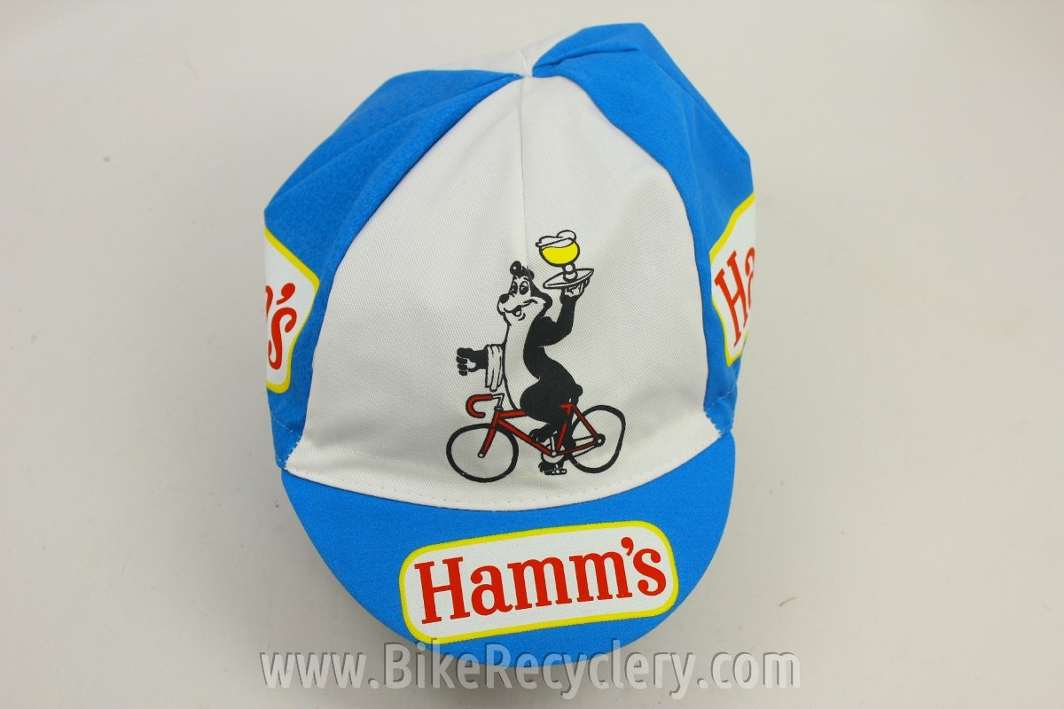 NOS Vintage Hamms Beer Cycling Cap: Hipsters Dream Hat Bike