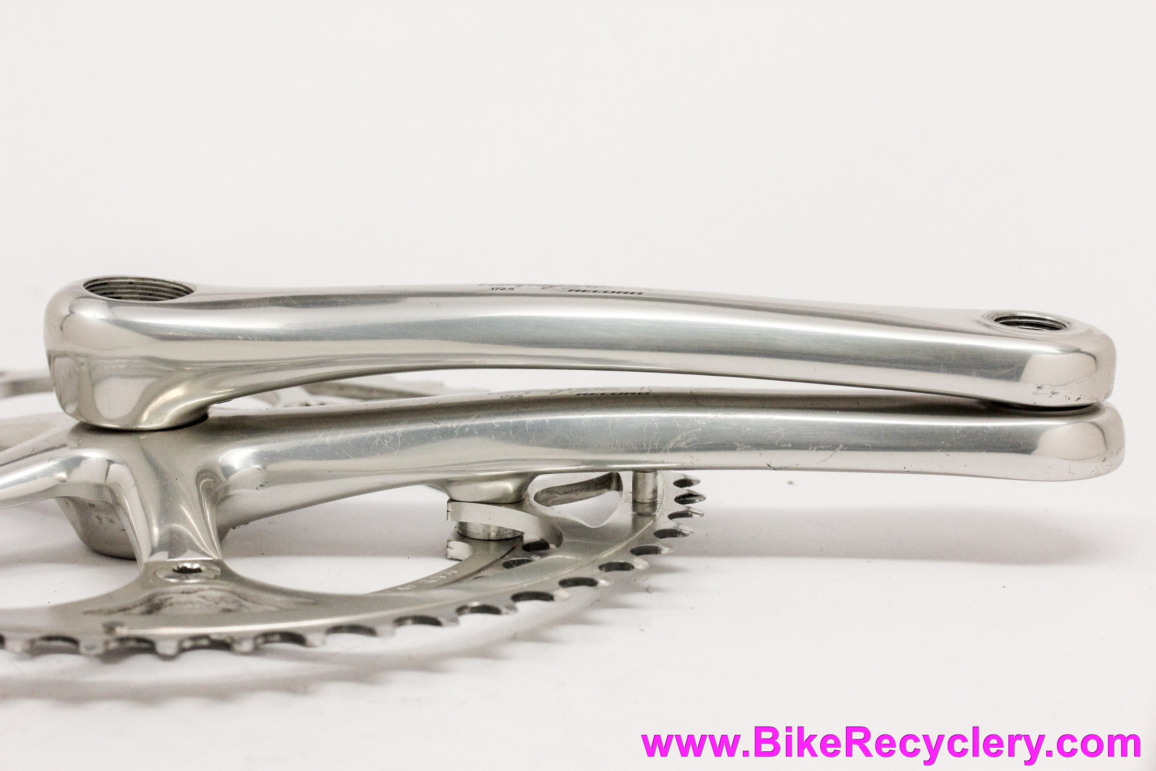 パーツ Campagnolo Record 170mm 53-39t Campagnolo Record 10 170mm 53/39t Carbon 10-Speed Square