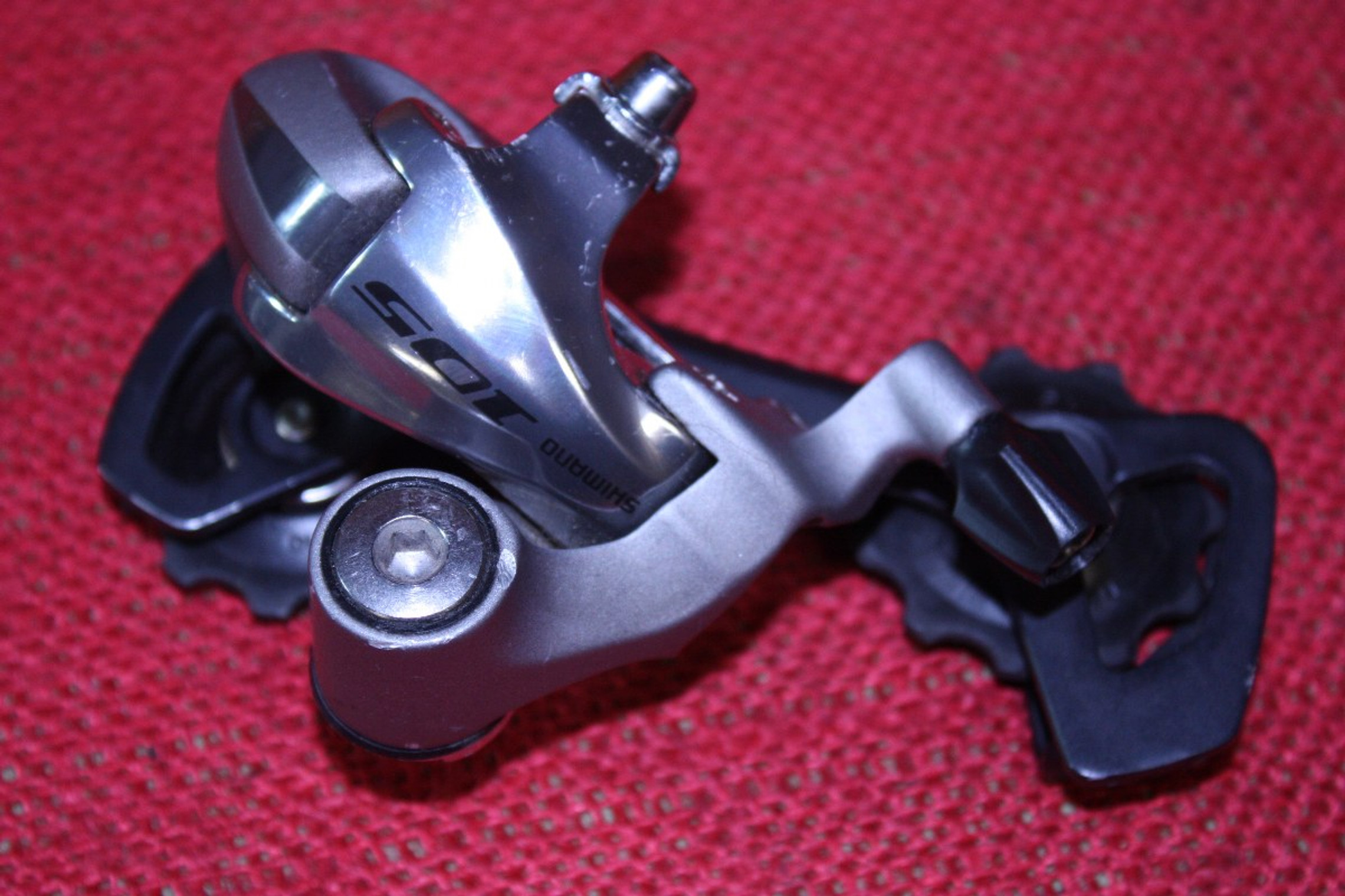 shimano 105 10 speed rear derailleur long cage