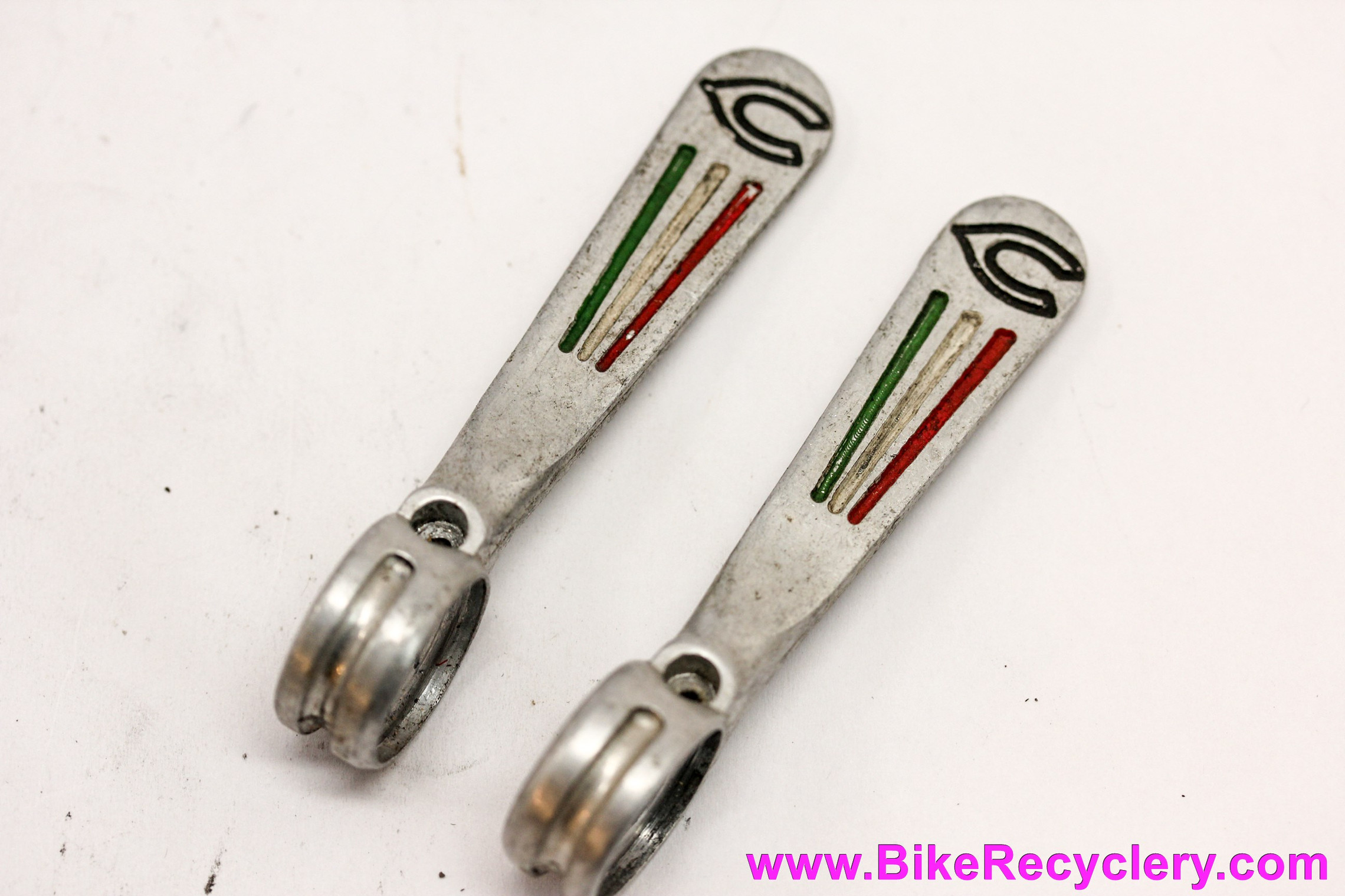 Ciocc Panto Campagnolo Nuovo Record Downtube Shifters: Braze-On - Flying C + ITA Stripes #1013