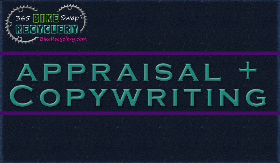 Appraisal + Copywriting Service For Selling Your Used Bike On Craigslist, Ebay, Facebook