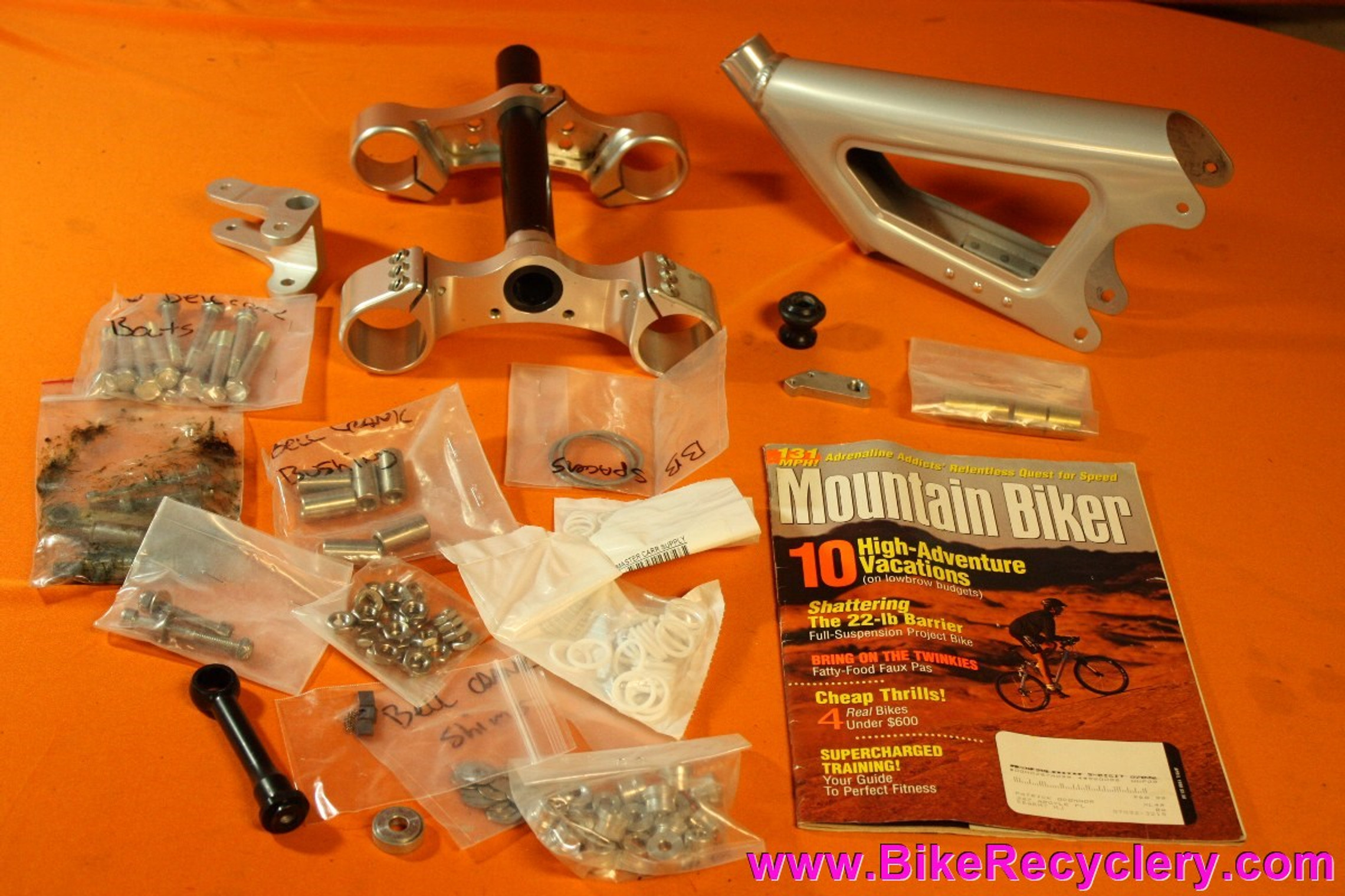 Vintage Yamaha Rotec Pro DH Bike: FULL Professional Restoration! Top Level Parts: Hope, White Brothers, etc. RARE!