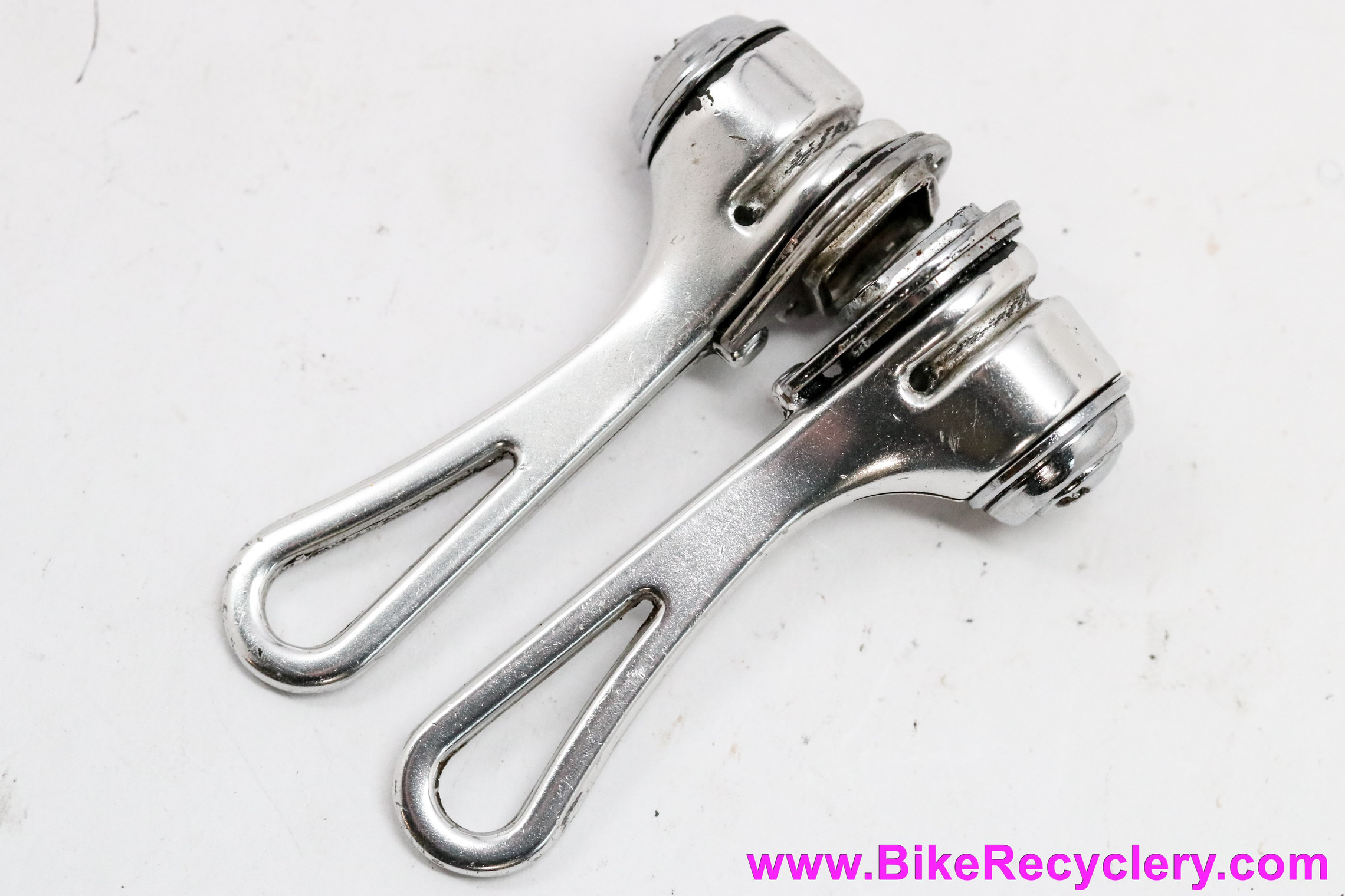 Mavic SSC Downtube Shifters Silver RetroFriction (Simplex SLJ
