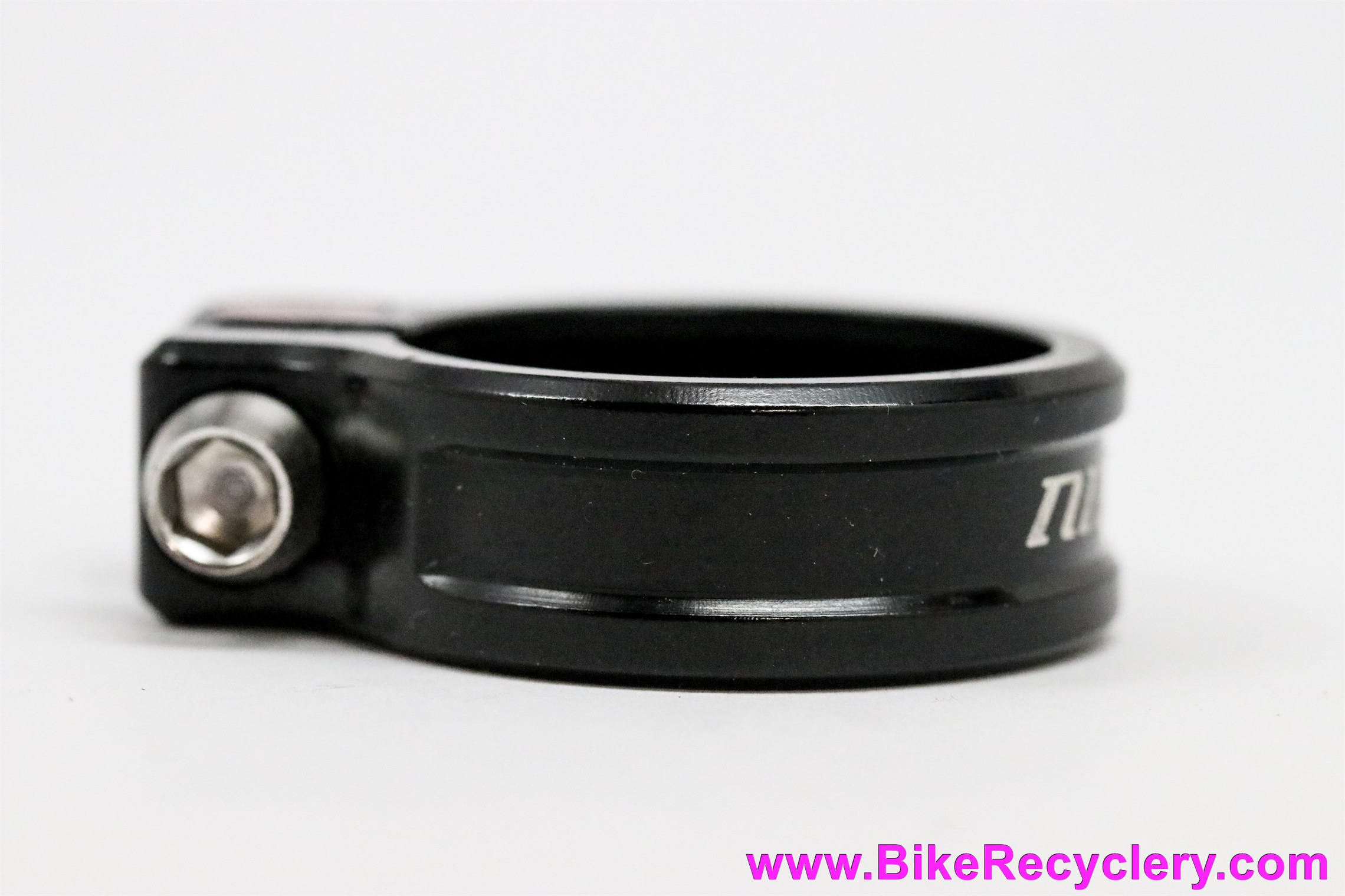 Niner Seatpost Binder Clamp / Collar 34.9mm Black w/ Red (New