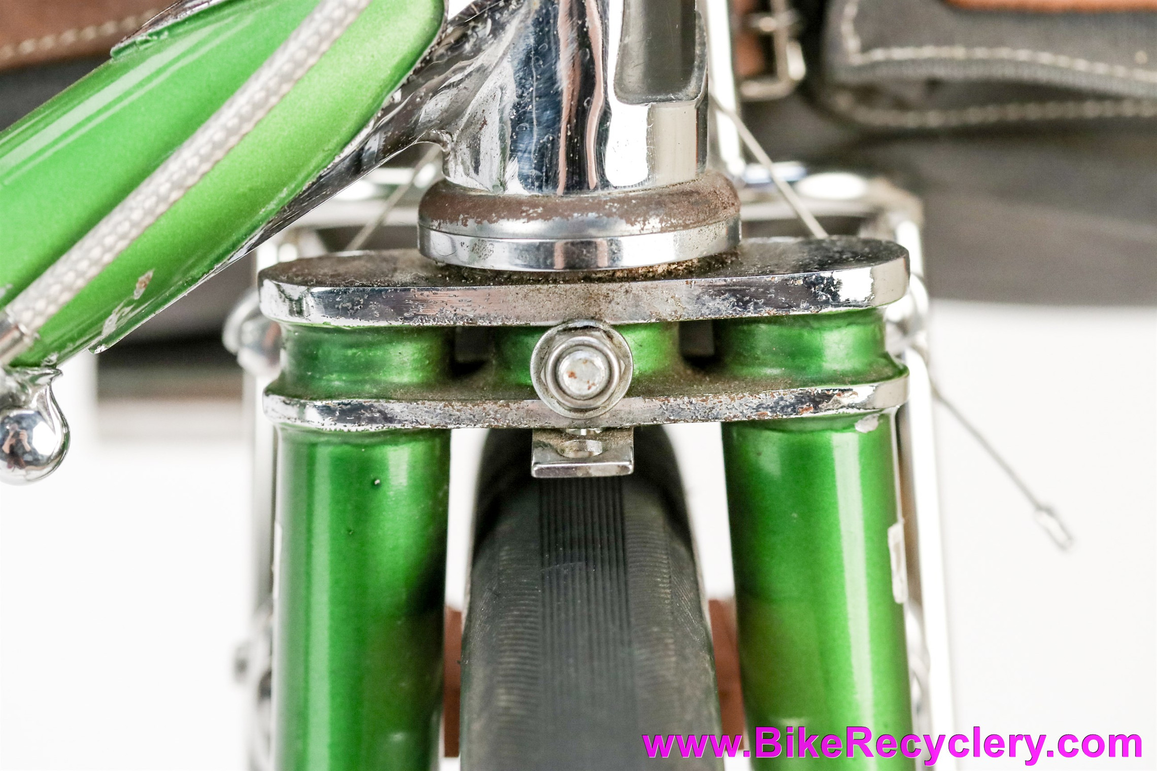 1972 Nishiki Professional Randonneur Conversion: 58cm - Unrestored - Chrome Lugs - Drillium - Cyclone GT - Mafac - Prior - Belt - Simplex - VO