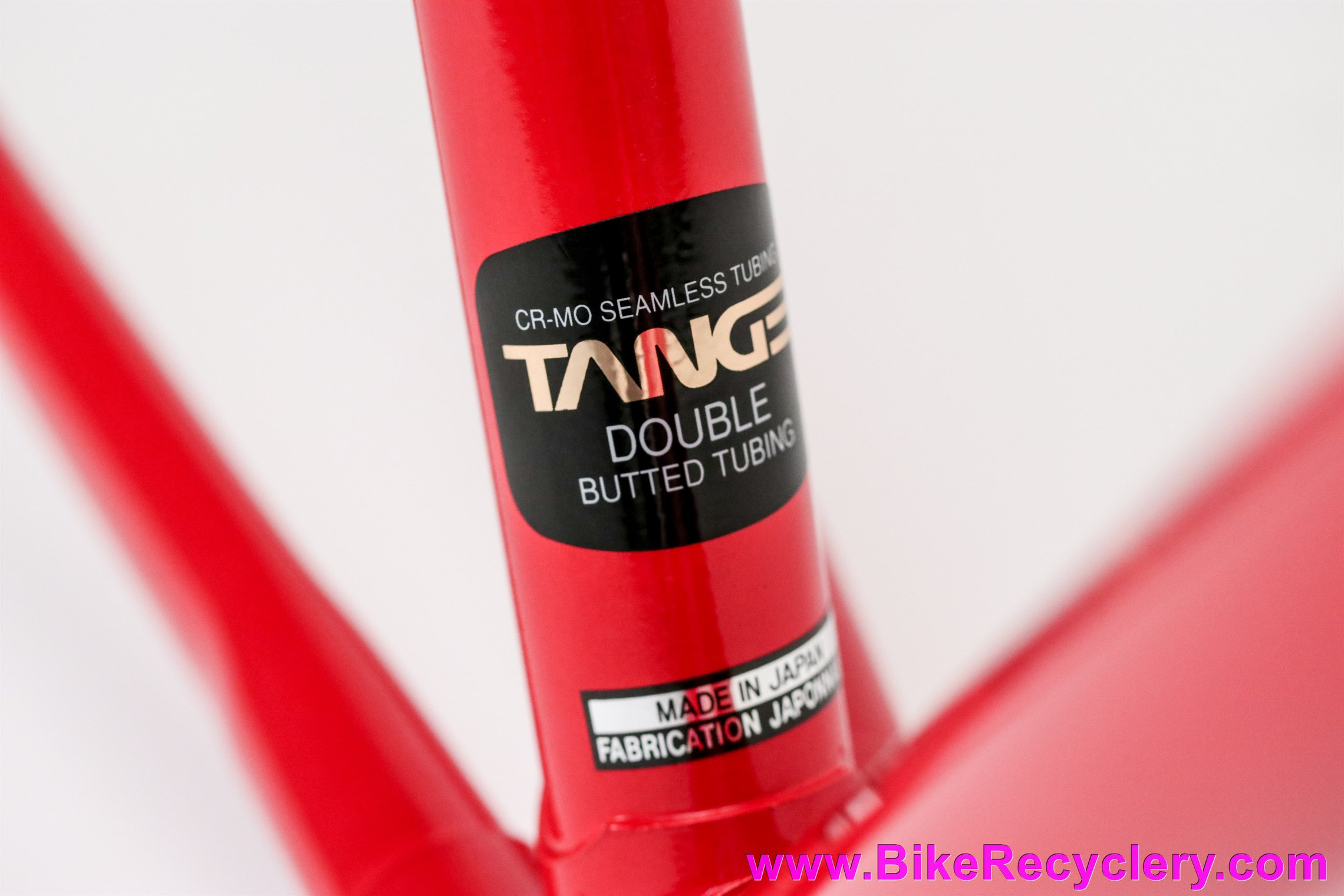 NIB/NOS 1994 Bridgestone RB-1 Frame & Fork: 57.5cm - Biplane Fork - Red (Never Built!)