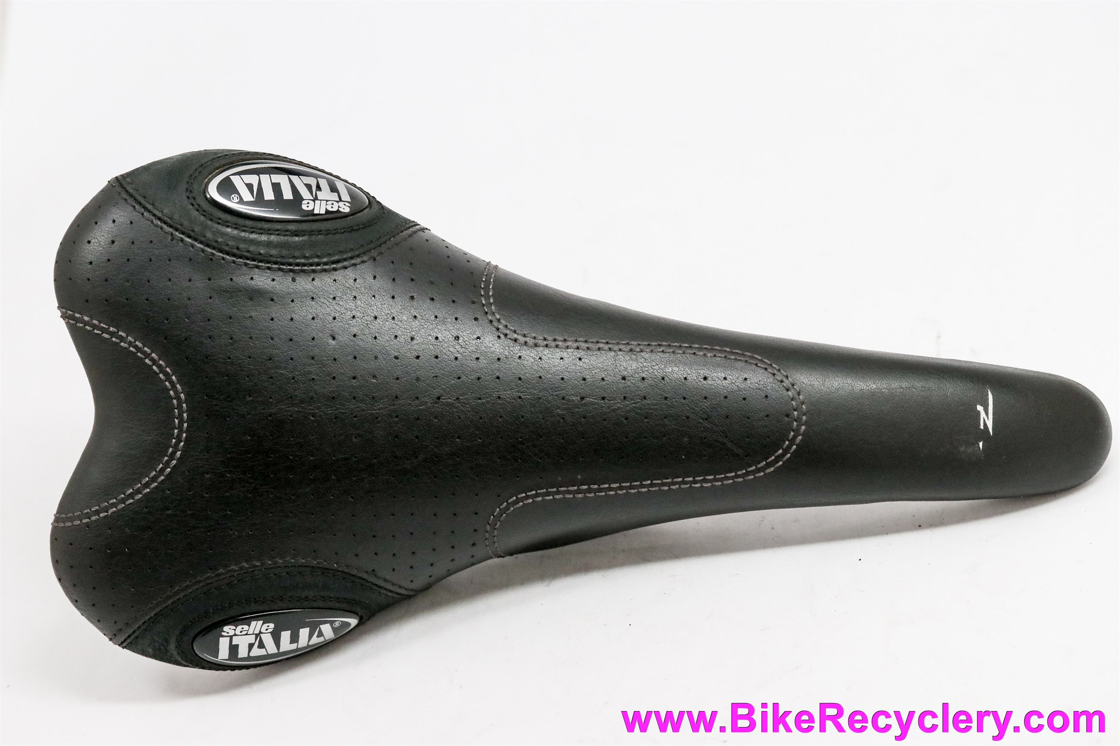 Vintage Selle Italia Nitrox Gel Road Bike Saddle Seat Black Alloy Made In  Italy