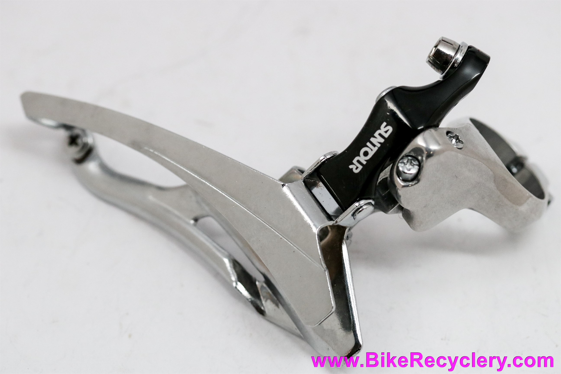 NOS Suntour XC Front Derailleur: MTB Triple Bottom Pull