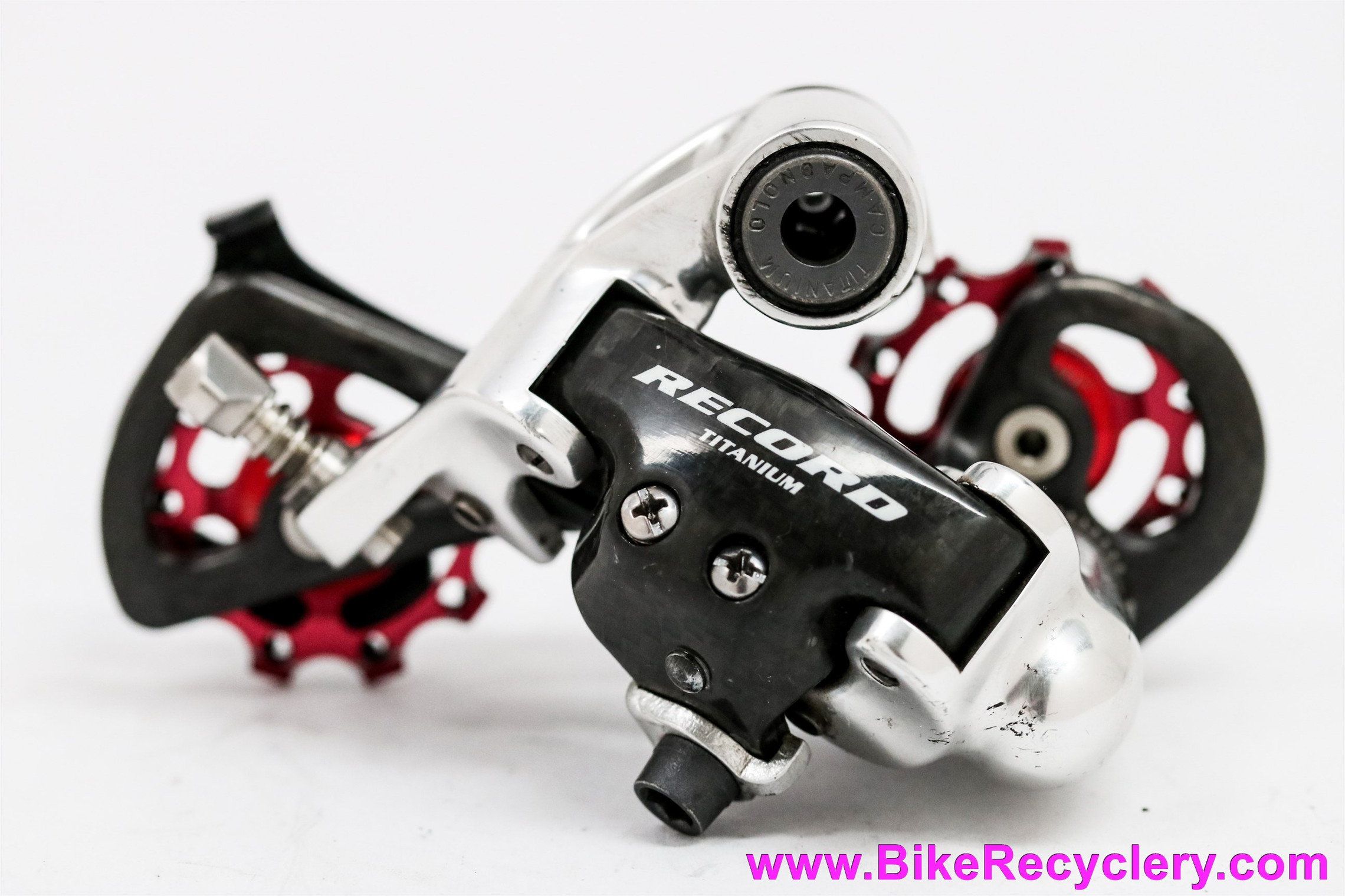 Campagnolo Record 10sp Titanium Carbon Rear Derailleur: Mid Cage