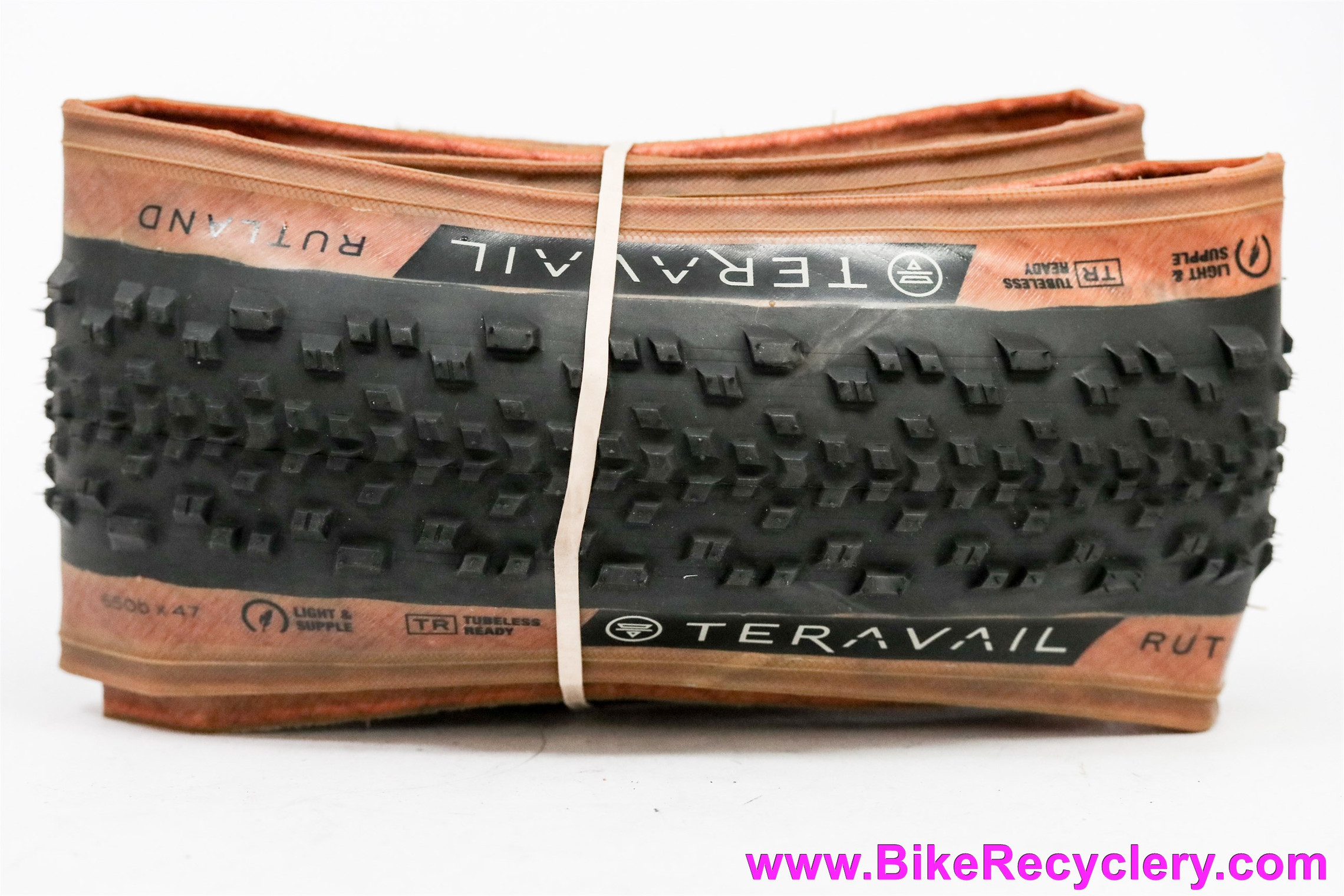 パーツ TERAVAIL Rutland 650b x 47 Teravail Rutland Tire - 650b x 47, Tubeless, Folding, Light