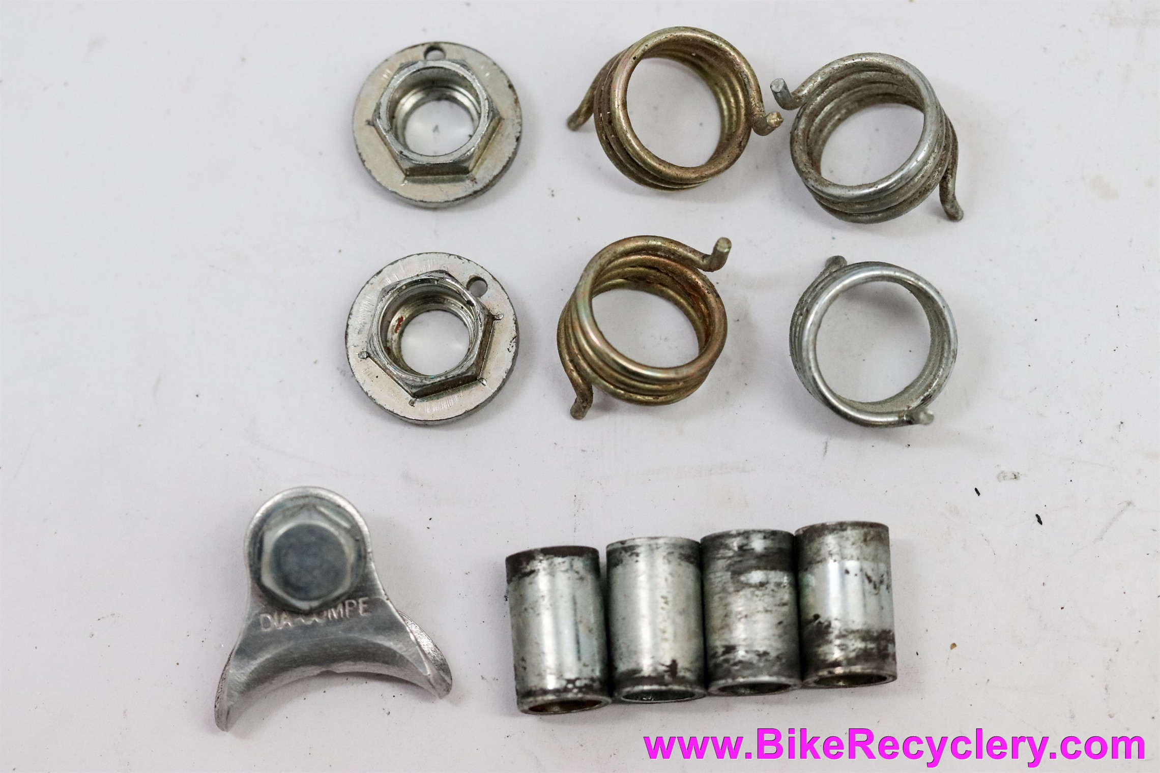 DIA-COMPE 987 Cantilever Brakeset: Silver - Front & Rear Pair (EXC