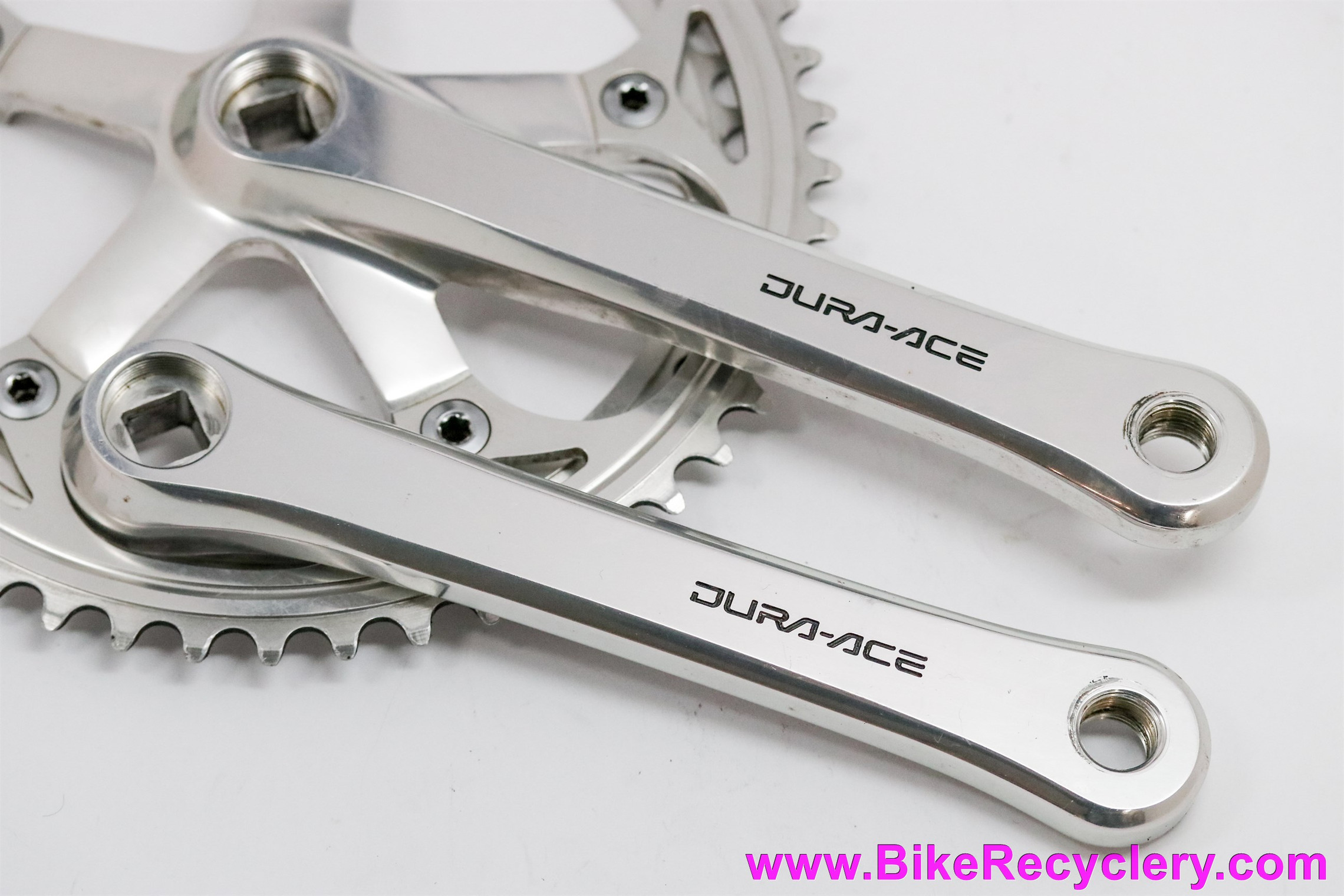 Shimano Dura Ace FC-7402 Crankset: 170mm x 49/42t - 8 Speed (Near 