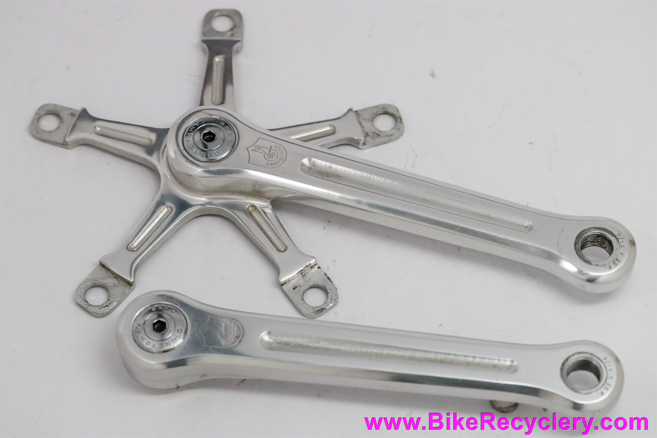 Campagnolo Nuovo/Super Record Pista Crank Arms: 165mm - #1051/4151