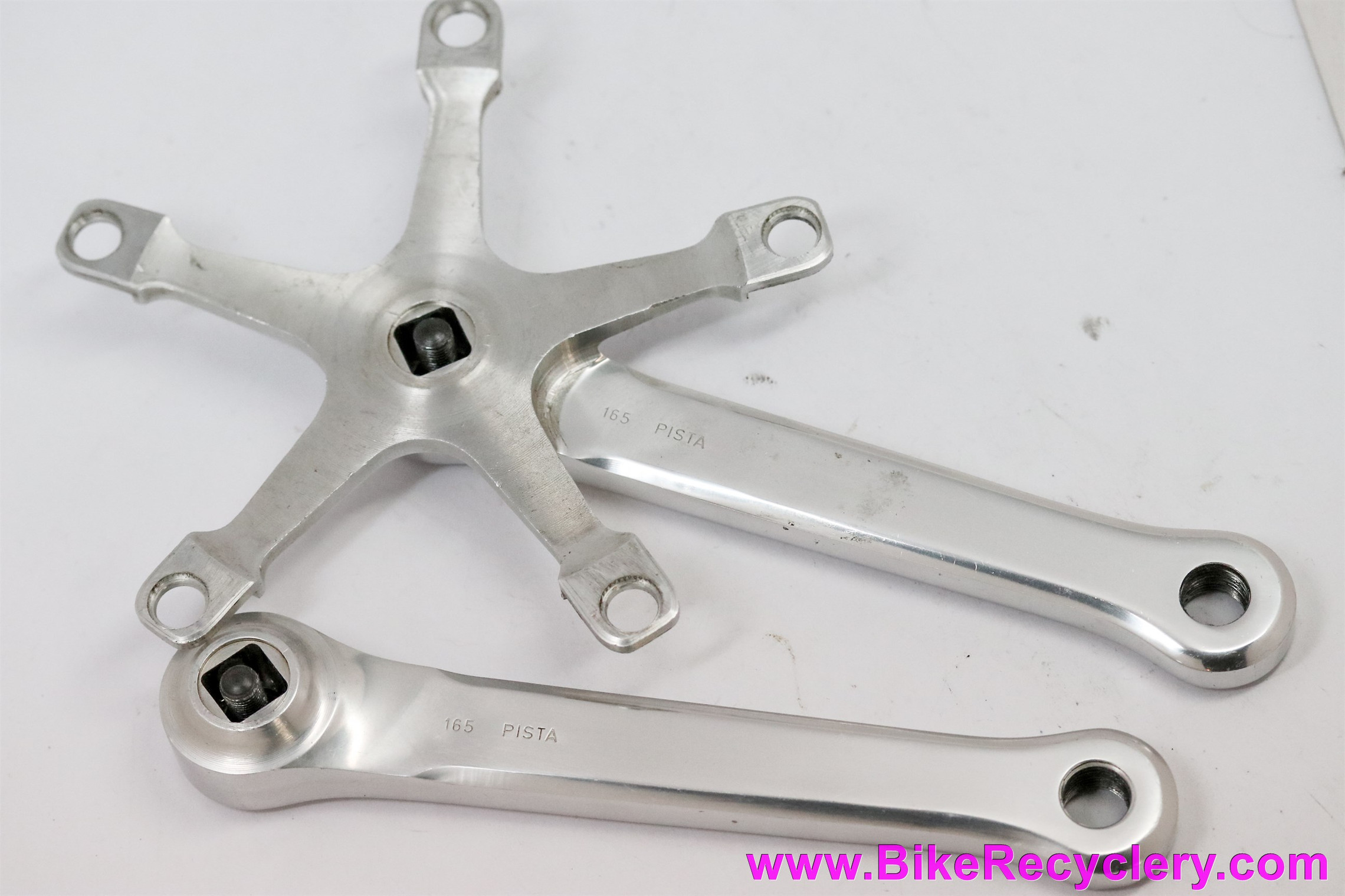 Campagnolo Nuovo/Super Record Pista Crank Arms: 165mm
