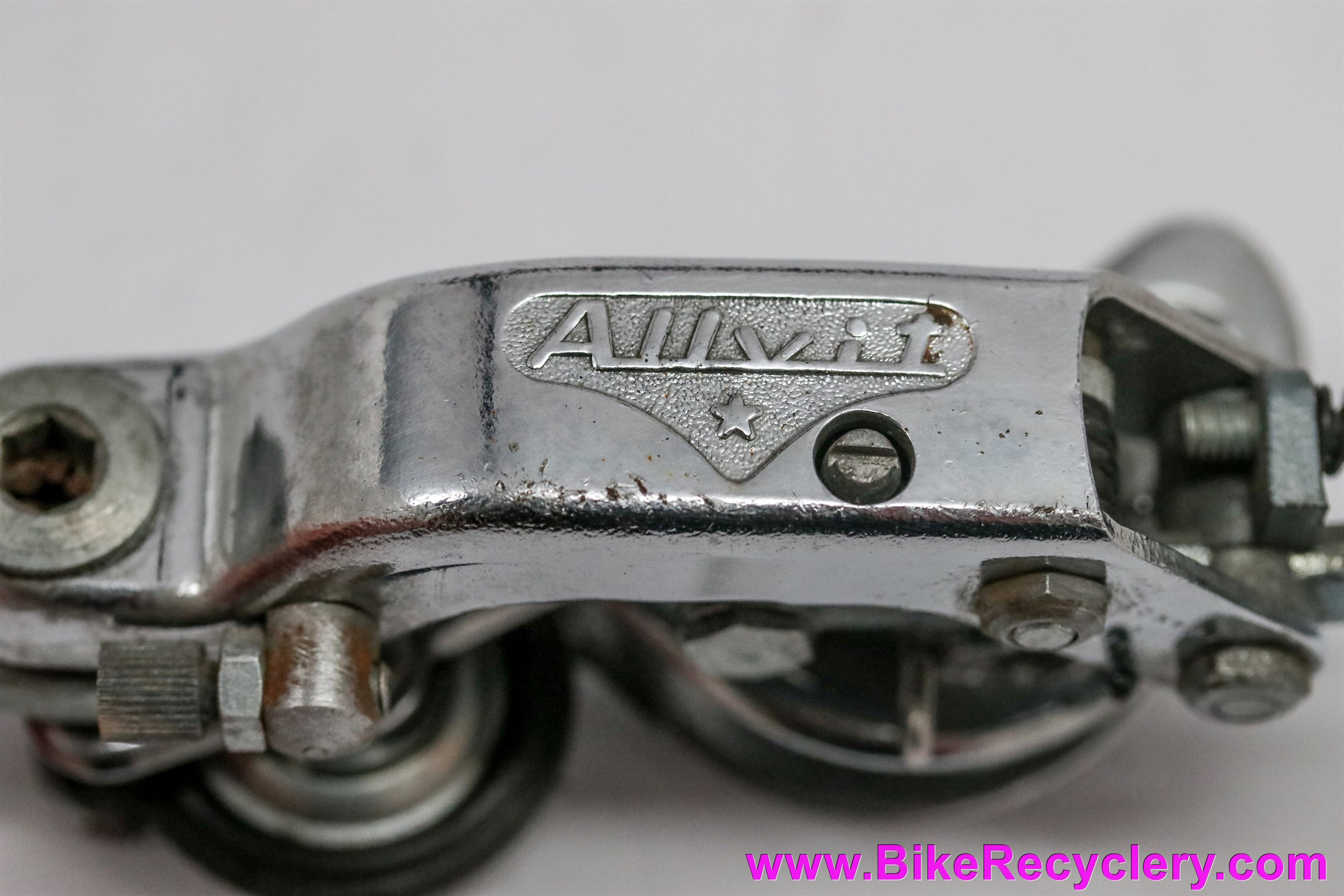 Huret Allvit Rear Derailleur: 5 Speed - Chrome -1960's 1970's 