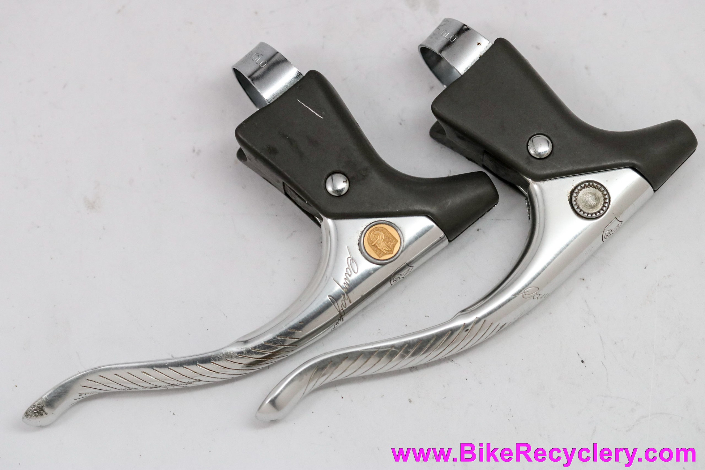 Campagnolo Super Record 50th Anniversary Brake Levers w/ NOS Gum