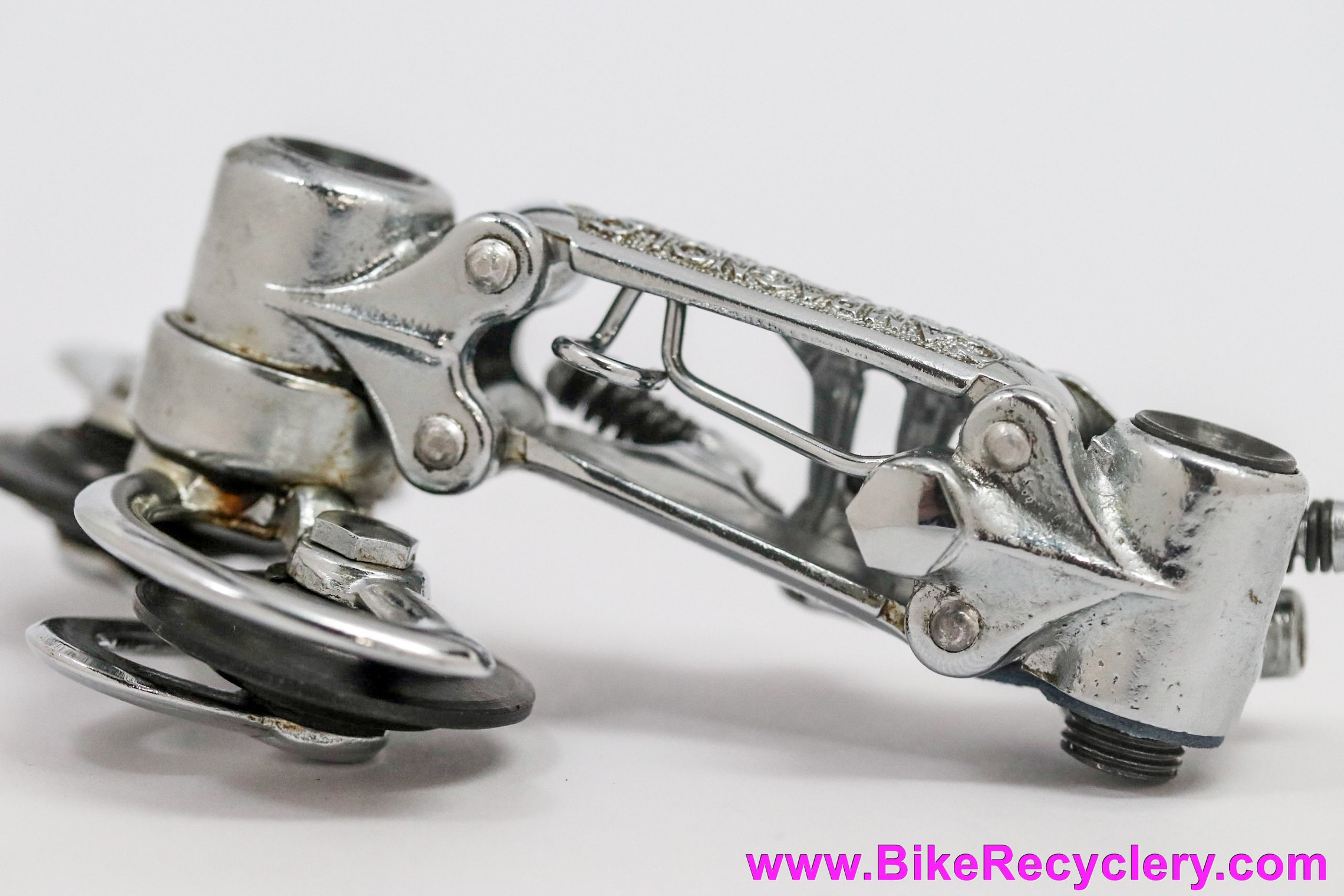 NOS Campagnolo Gran Sport Rear Derailleur: Steel Plated Bronze