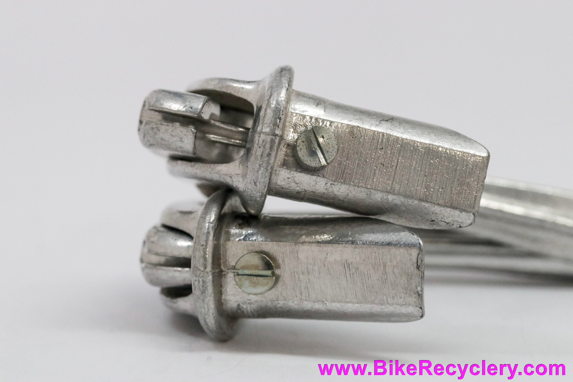 CLB Inverse Brake Levers For City Handlebars Silver Bike Recyclery