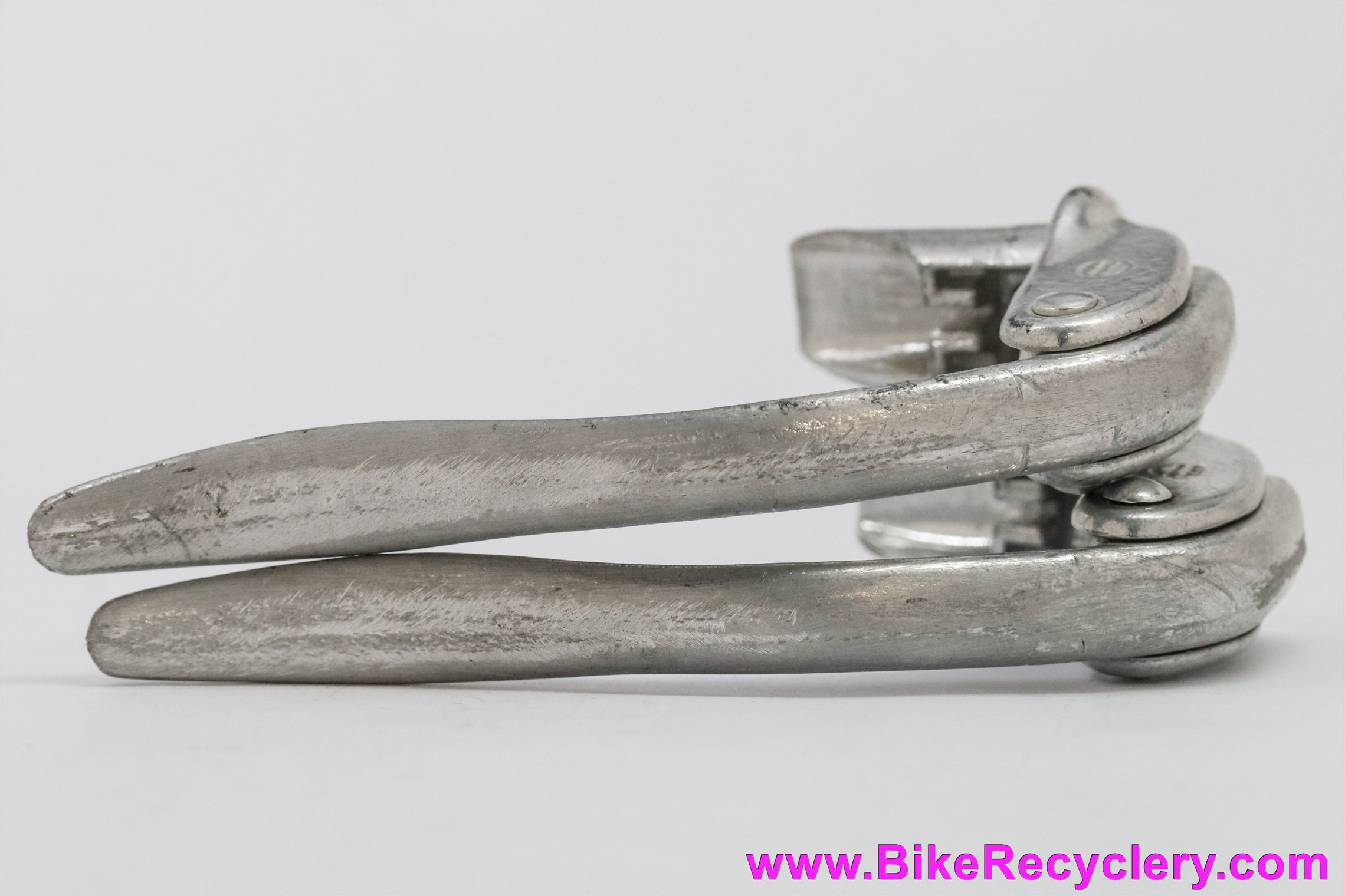 CLB Inverse Brake Levers For City Handlebars Silver Bike Recyclery