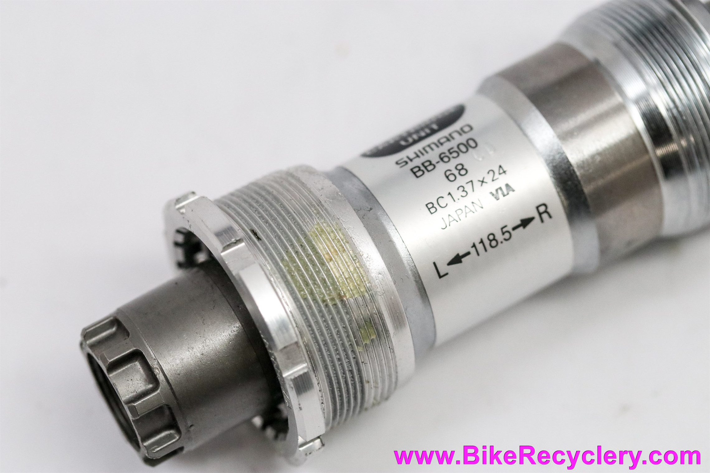 NOS/NIB Shimano Ultegra BB-6500 Bottom Bracket: 118.5mm x