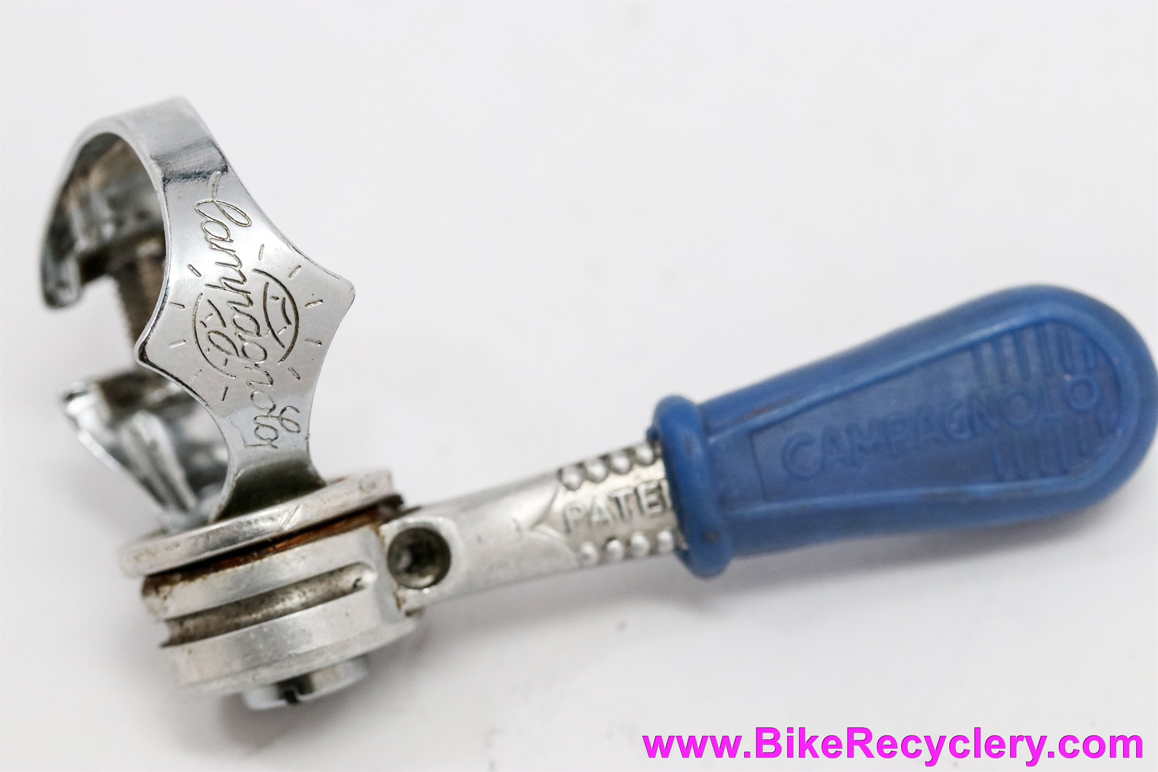 NOS Campagnolo 1015 Record / Gran Sport Single Side Downtube Shifter Right / Rear Clamp On