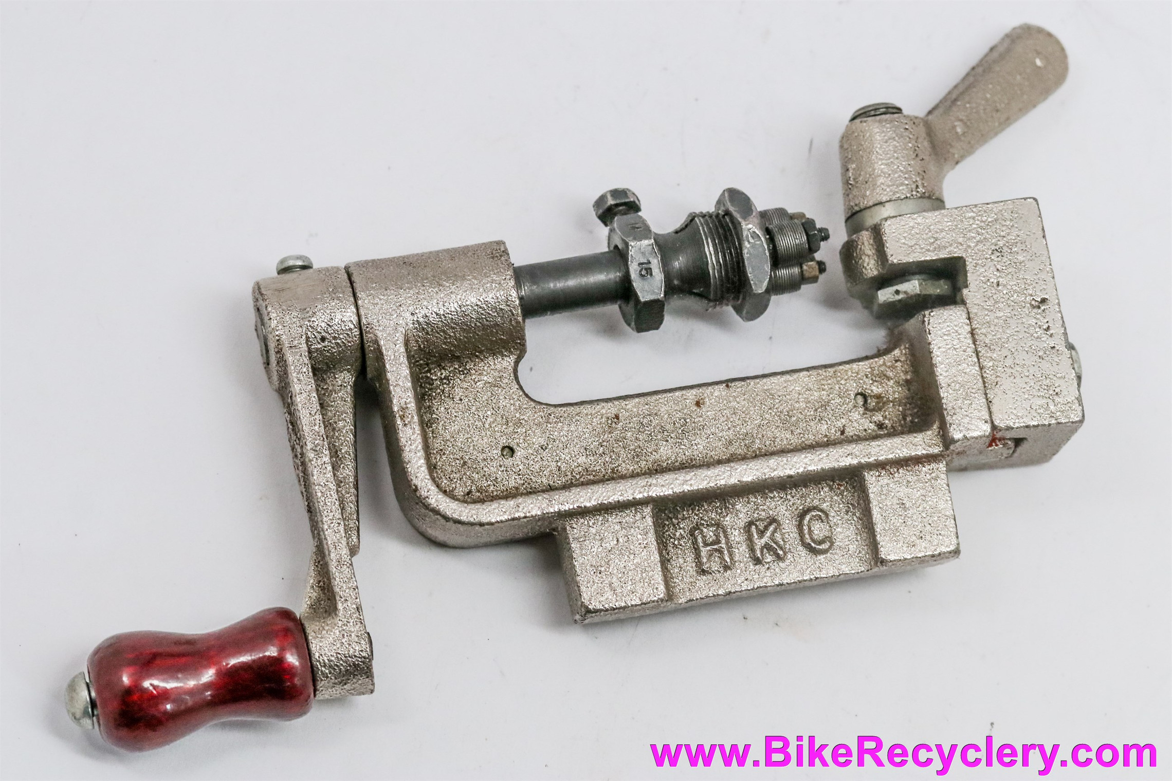 Hozan C915 Spoke Threading / Chasing Machine Includes Head/Die (MINT) Bike Recyclery