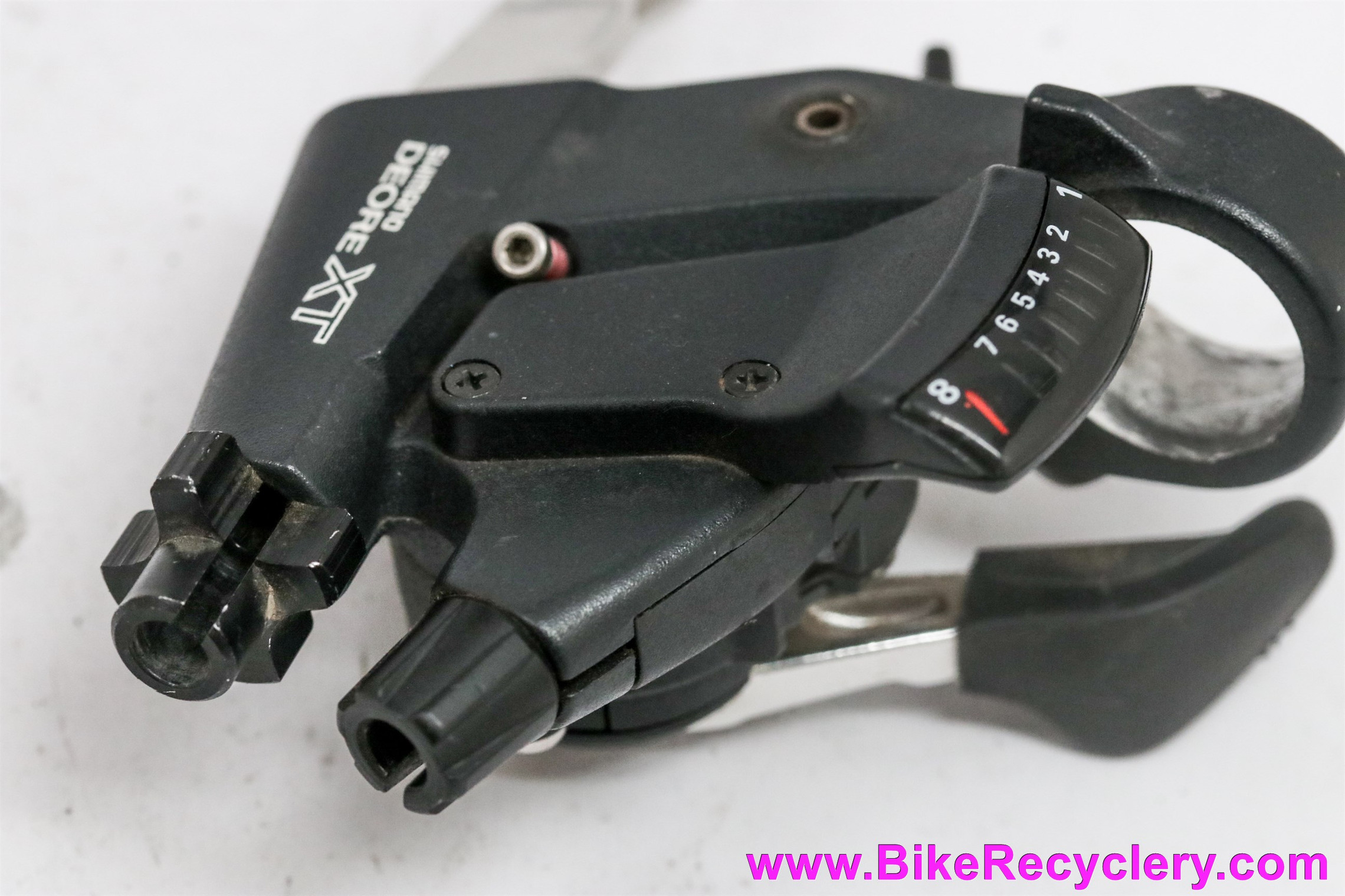 Shimano XT ST-M739 Right/Rear Rapidfire Combo Shifter: 8 Speed