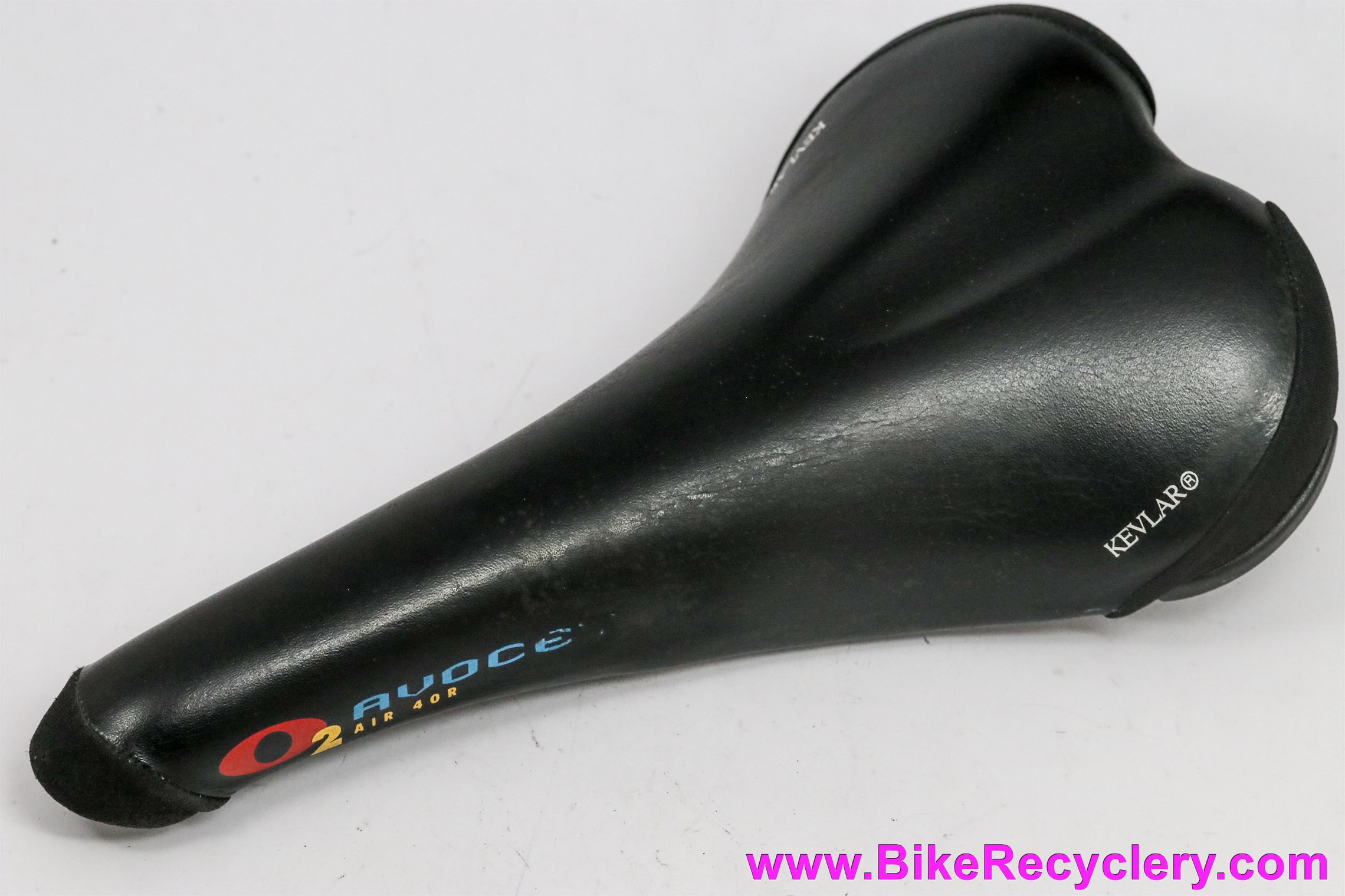 Avocet o2 Air 40M Titanium MTB Saddle: Vintage 1990s - Black