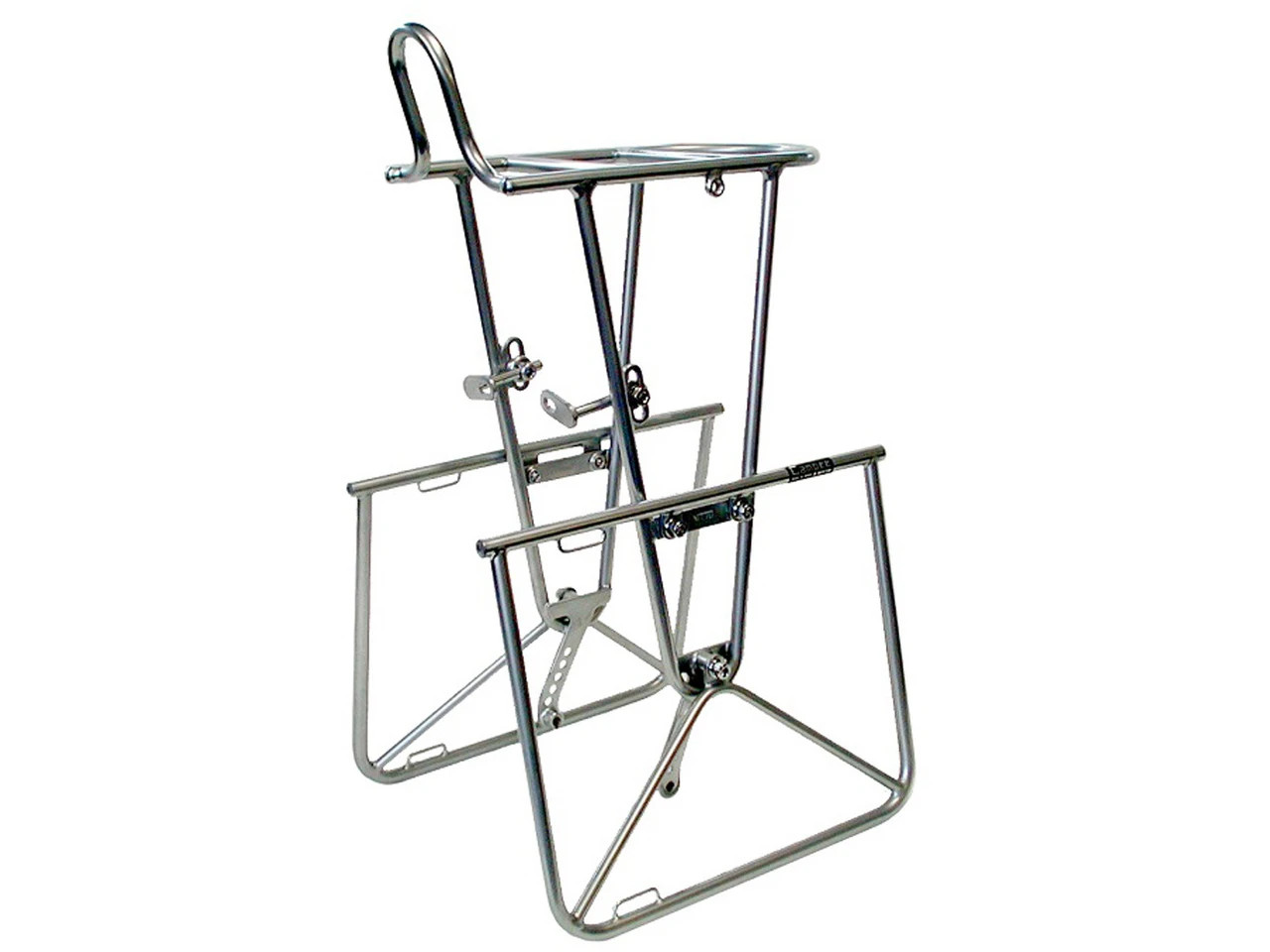 Nitto MT-Campee F20 26" Front Rack: Detachable Lowrider Pannier Supports - Fillet Brazed (NEW)