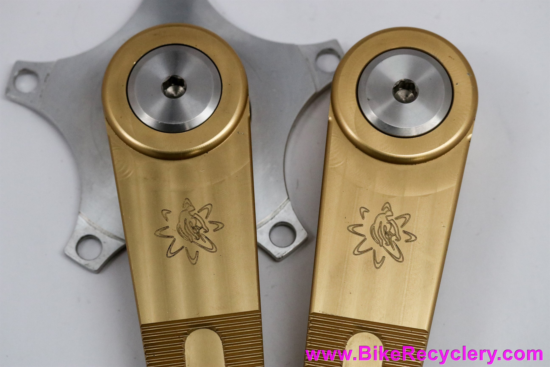 PowerCranks Crankset: Octalink - Adjustable Length 165mm-182.5mm - Gold -  Bike Recyclery