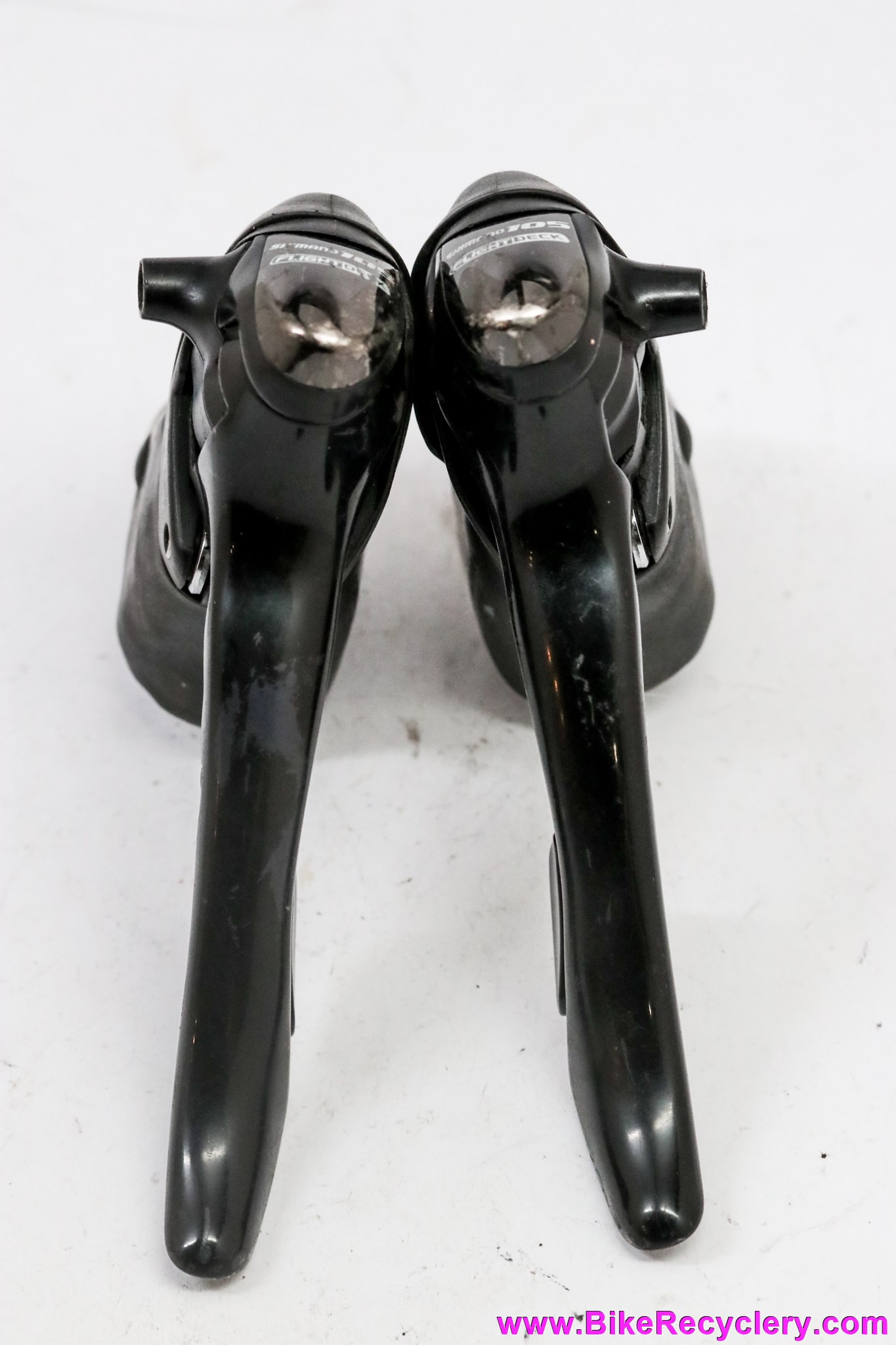 Levier De Vitesse Droit Shimano 105 ST-5510 9 Vitesses - Pour Vélo De Route - Occasion Fonctionnelle - Noir Aluminium
