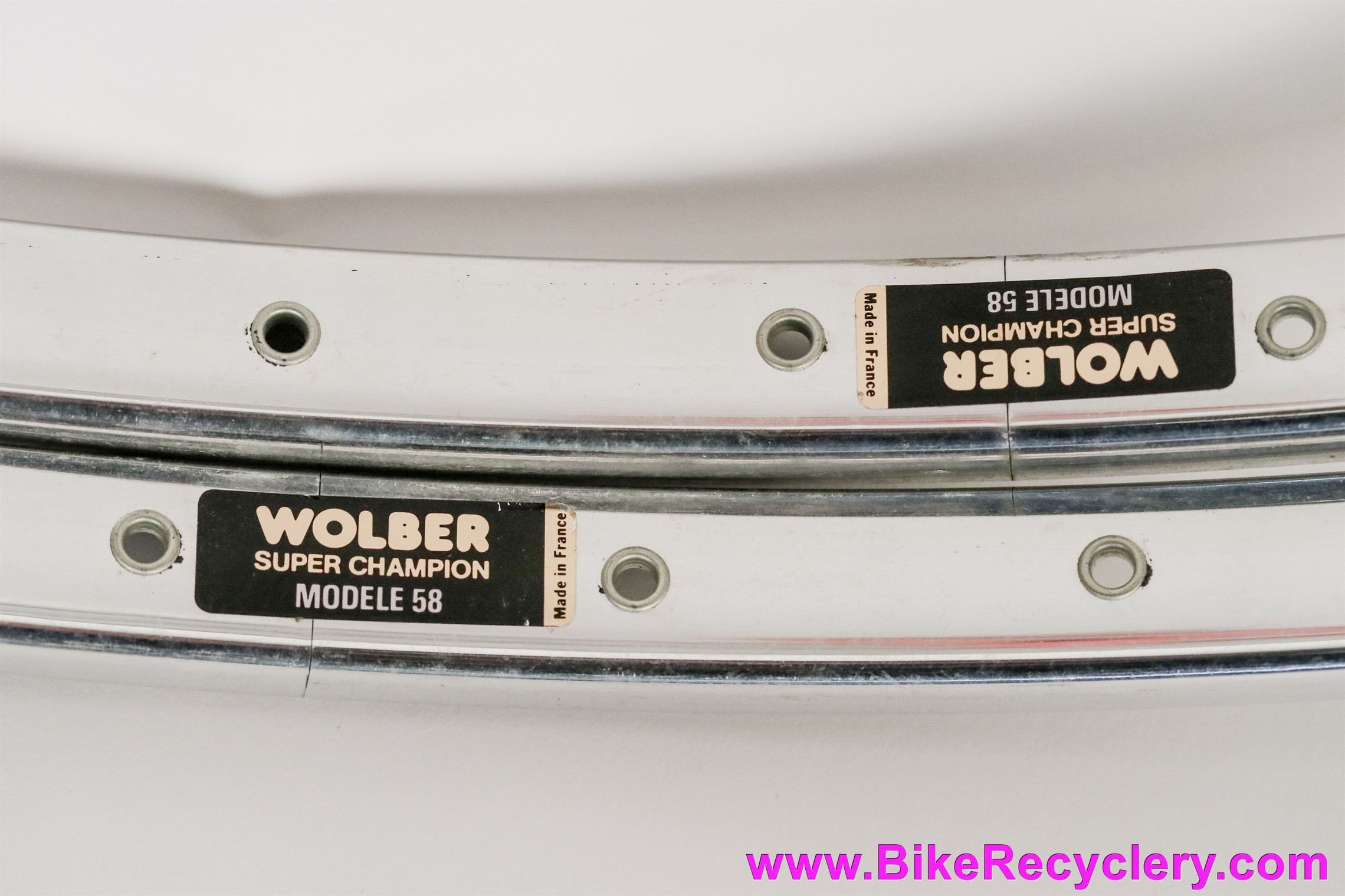 NOS Wolber Super Champion Modele 58 Rims: 700c Clincher - 36H