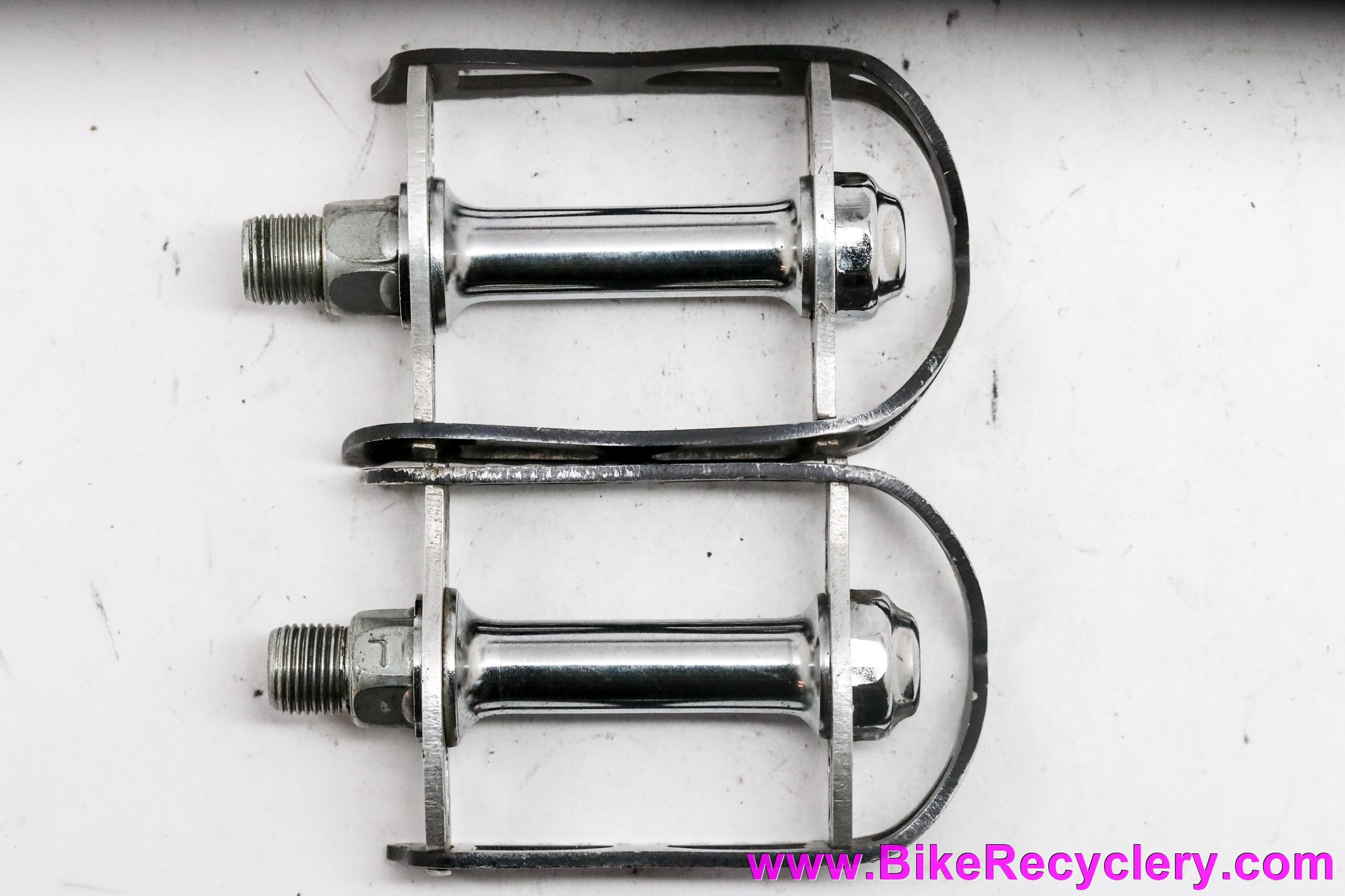 Lyotard REF 45 CAN Quill Pedals 9/16" Black Alloy Cages (Near Mint