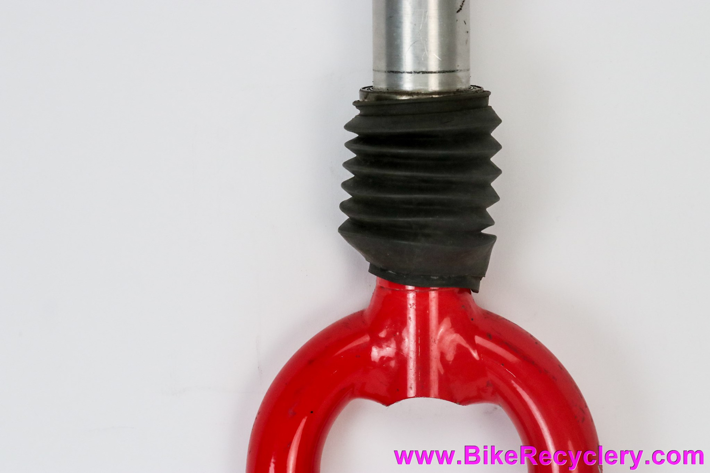 Cannondale P-Bone Headshok Fork + Stem: Red (Needs Rebuild