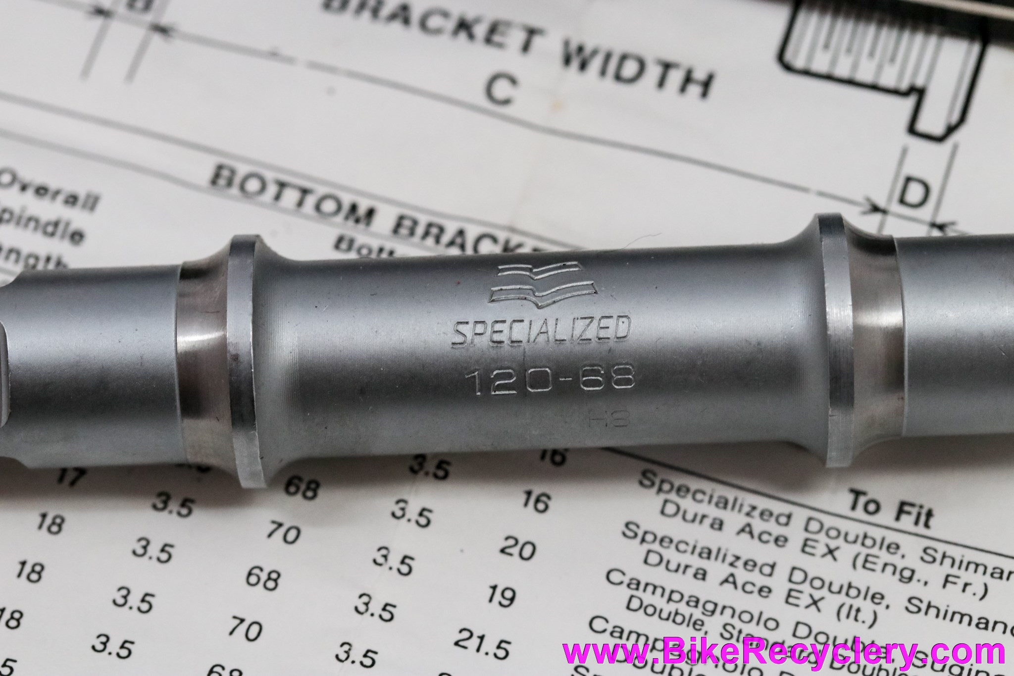 Pédalier Shimano NOS (New Old Stock) - Longueur 68-122 Mm - Pour L'Eroica