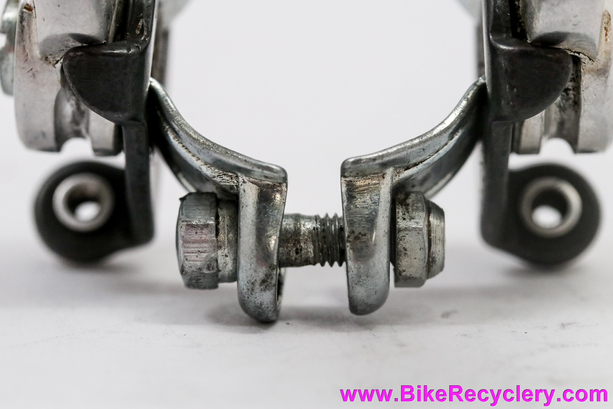 Campagnolo Gran Sport Downtube Shifters Clamp On Black Cable Stops