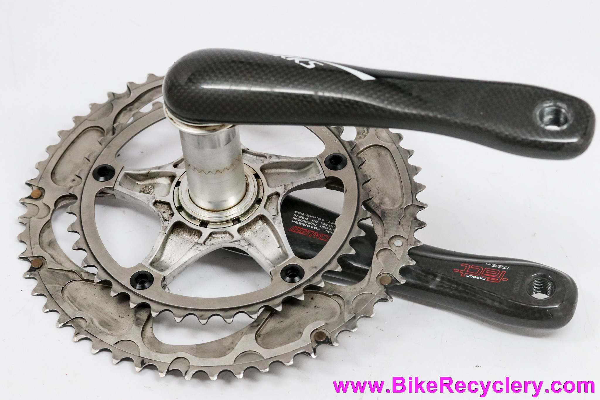 Specialized SWorks FACT Carbon Crankset 172.5mm x 53/39t (Near Mint