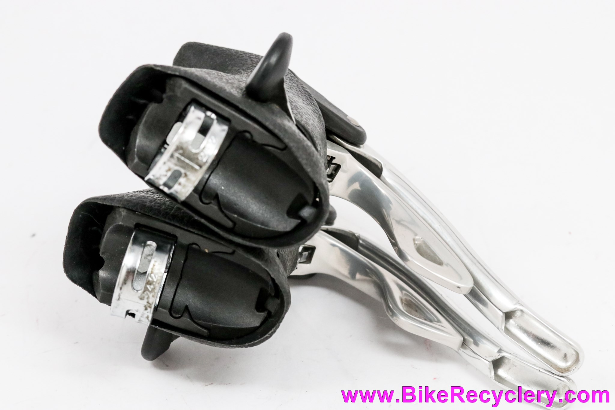 Campagnolo Record Titanium 8 Speed Triple Ergo Shifters: Carbon BB