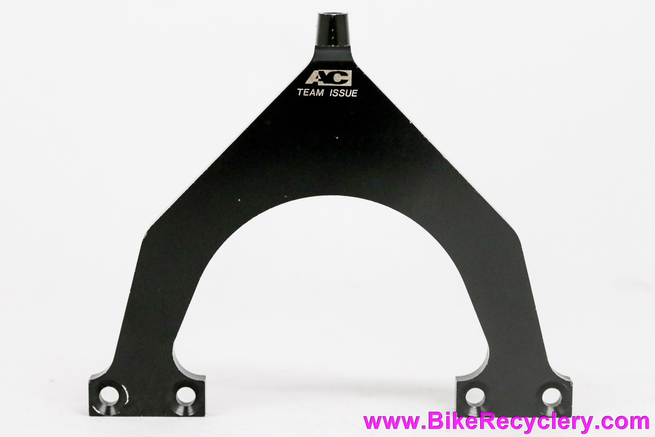 Adventure Components AC Team Issue Fork Brace Arch: Manitou 2/3/4: Black Ano CNC