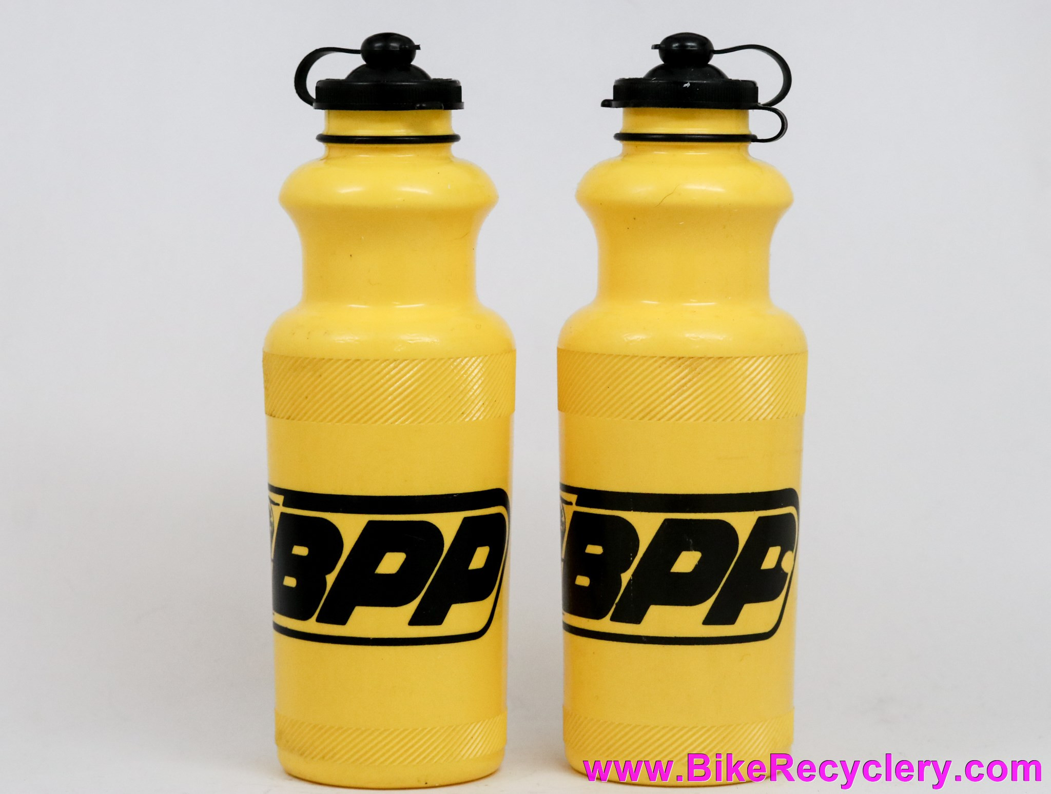 "BPP" Ale 173 Water Bottles: Yellow & Black (Pair)