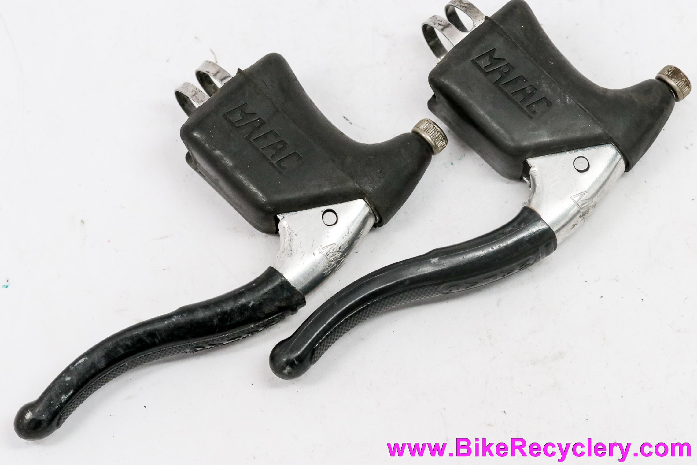 MAFAC 2000 Competition Brake Levers: Full Black Hoods - Blade Covers (EXC)