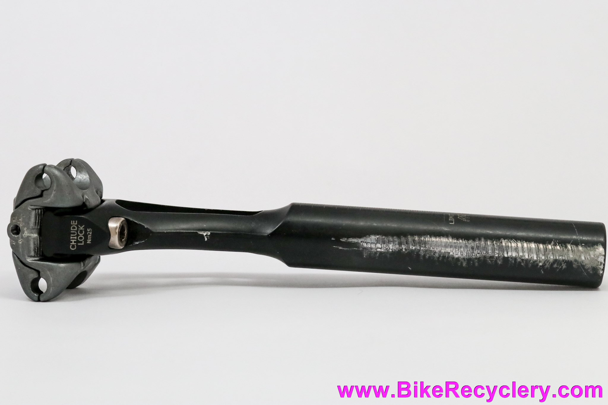 Tige De Selle Miche Supertype Vélo – 27,2 Mm, Aluminium, Argent, Occasion (Japon)