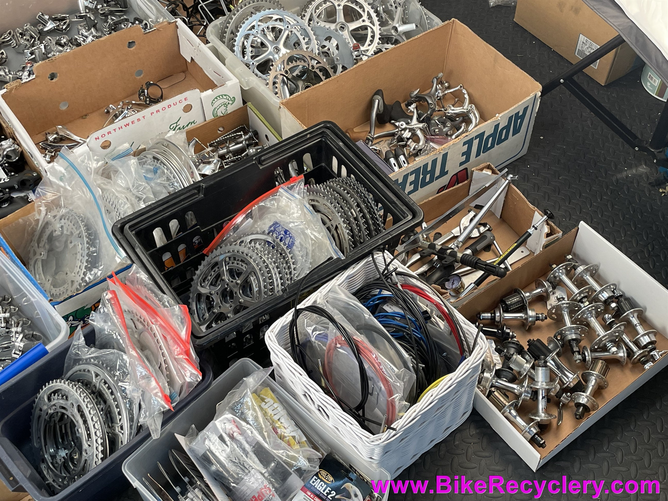 Portland Vintage Bike Parts Yard Sale! May 14th 2023 - Backroom Clear Out Of Parts Not Online!