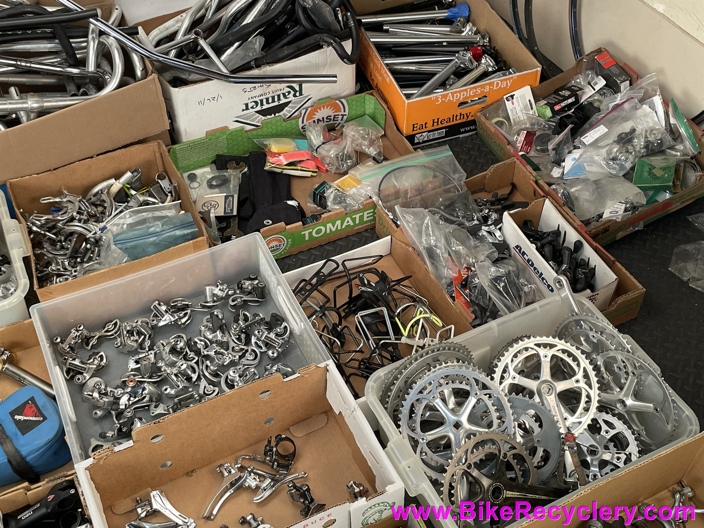 Portland Vintage Bike Parts Yard Sale! May 14th 2023 - Backroom Clear Out Of Parts Not Online!
