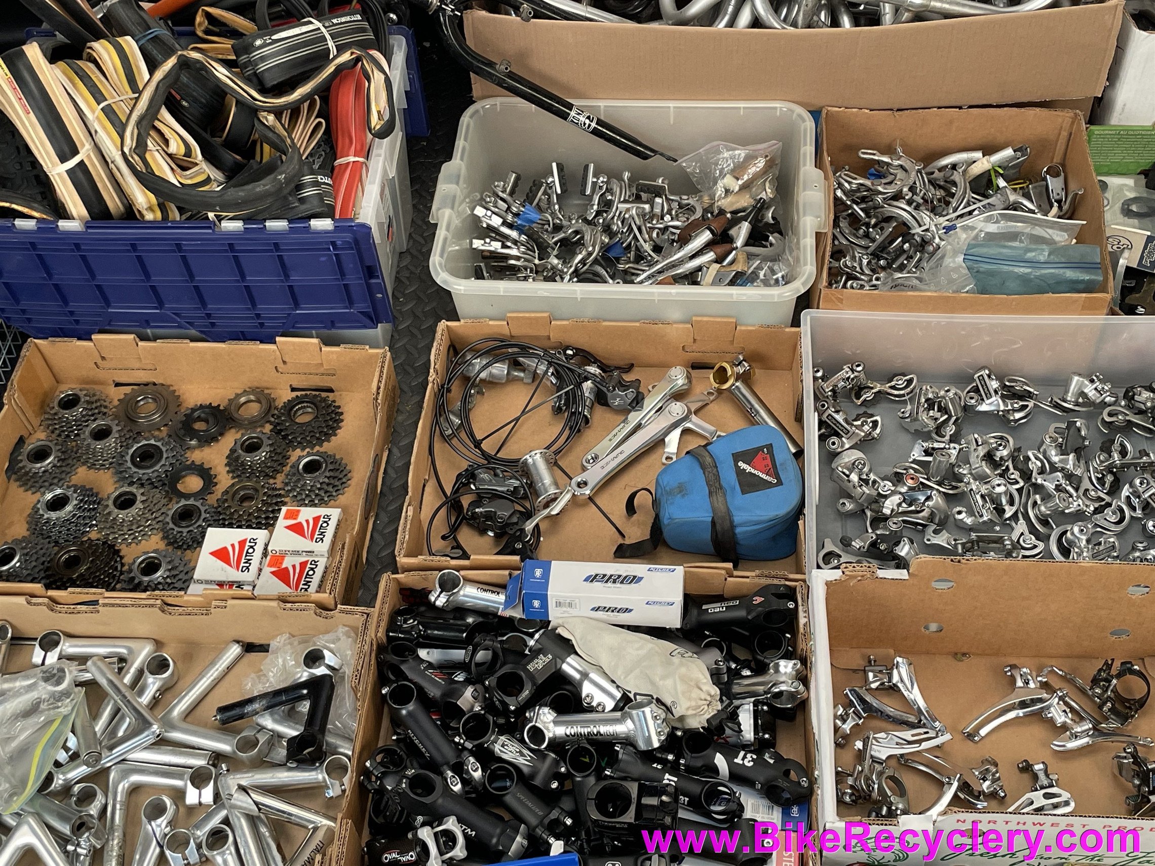 Portland Vintage Bike Parts Yard Sale! May 14th 2023 - Backroom Clear Out Of Parts Not Online!