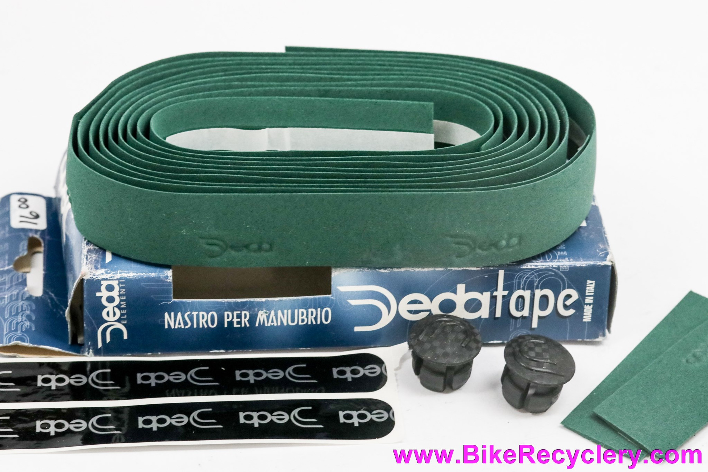 Deda Elementi Logo Bar Tape: Grey - EVA - 2.8mm - Bike Recyclery