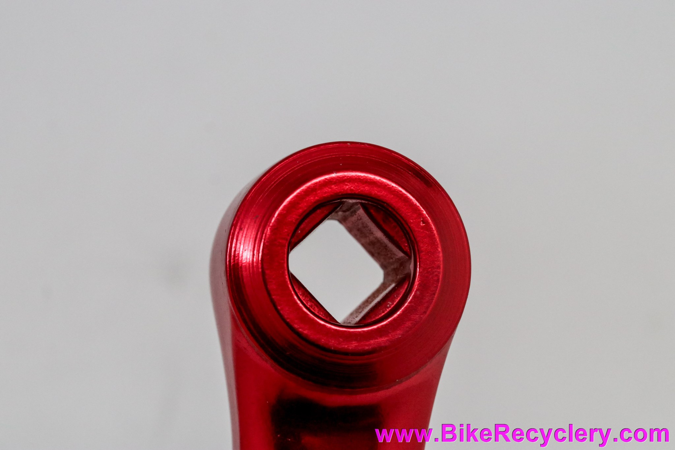 NOS Sugino GT Left / Non-Drive Crank Arm: 170mm - Red - Old School BMX Vintage 1980's (Take Off?)