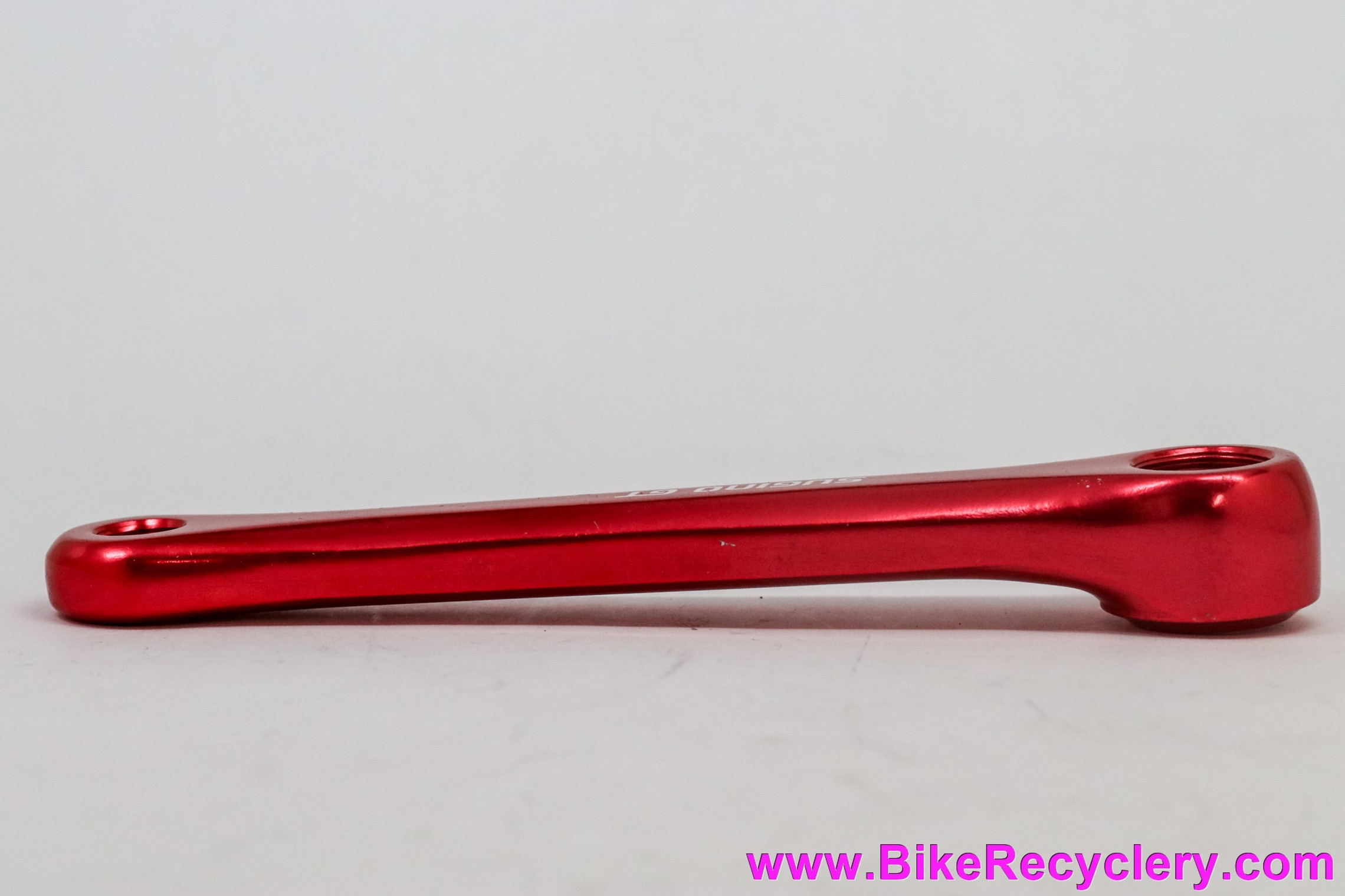 NOS Sugino GT Left / Non-Drive Crank Arm: 170mm - Red - Old School BMX Vintage 1980's (Take Off?)