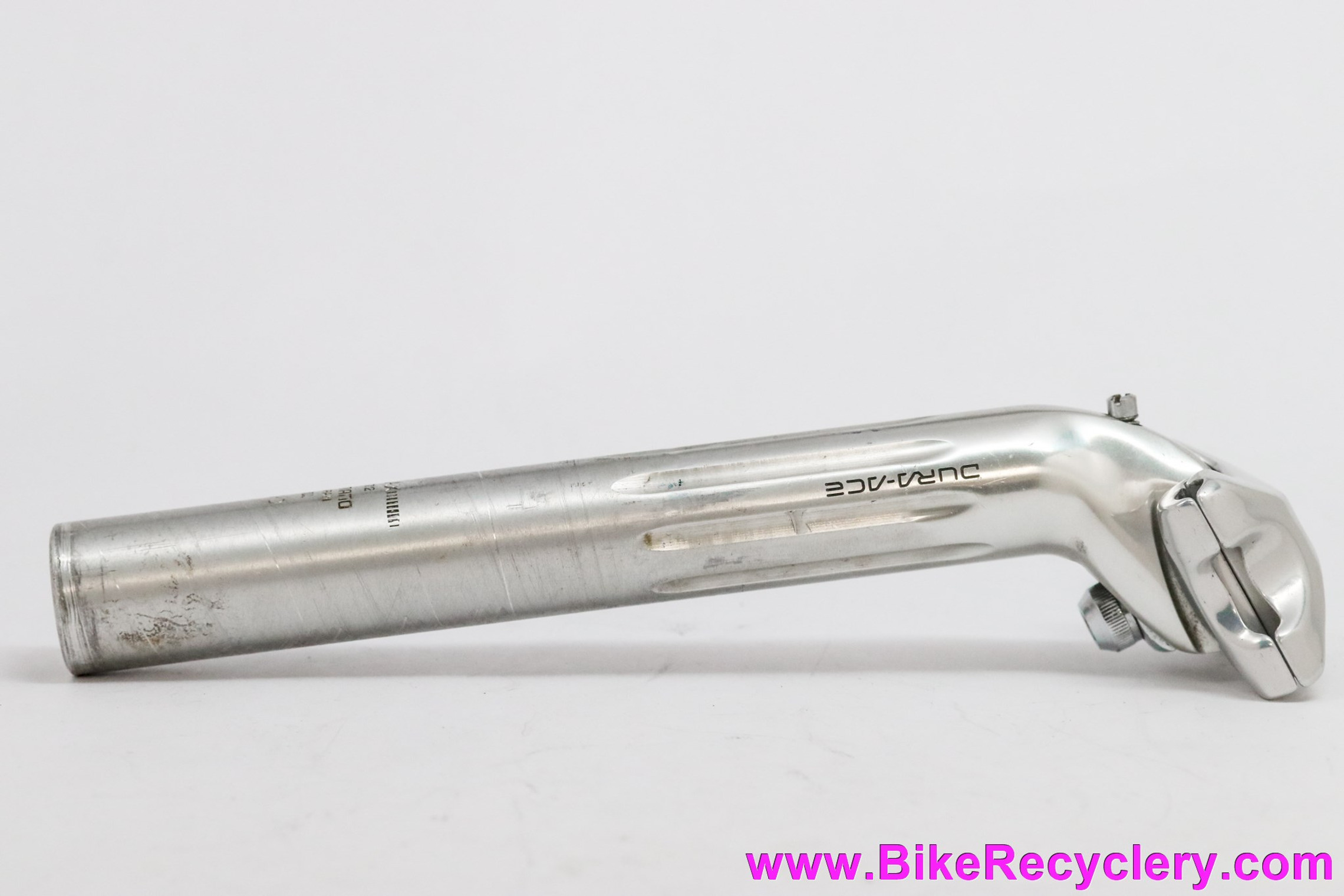 Shimano Dura Ace Fluted Seatpost: SP-7400 Type A - 27.2mm - Silver