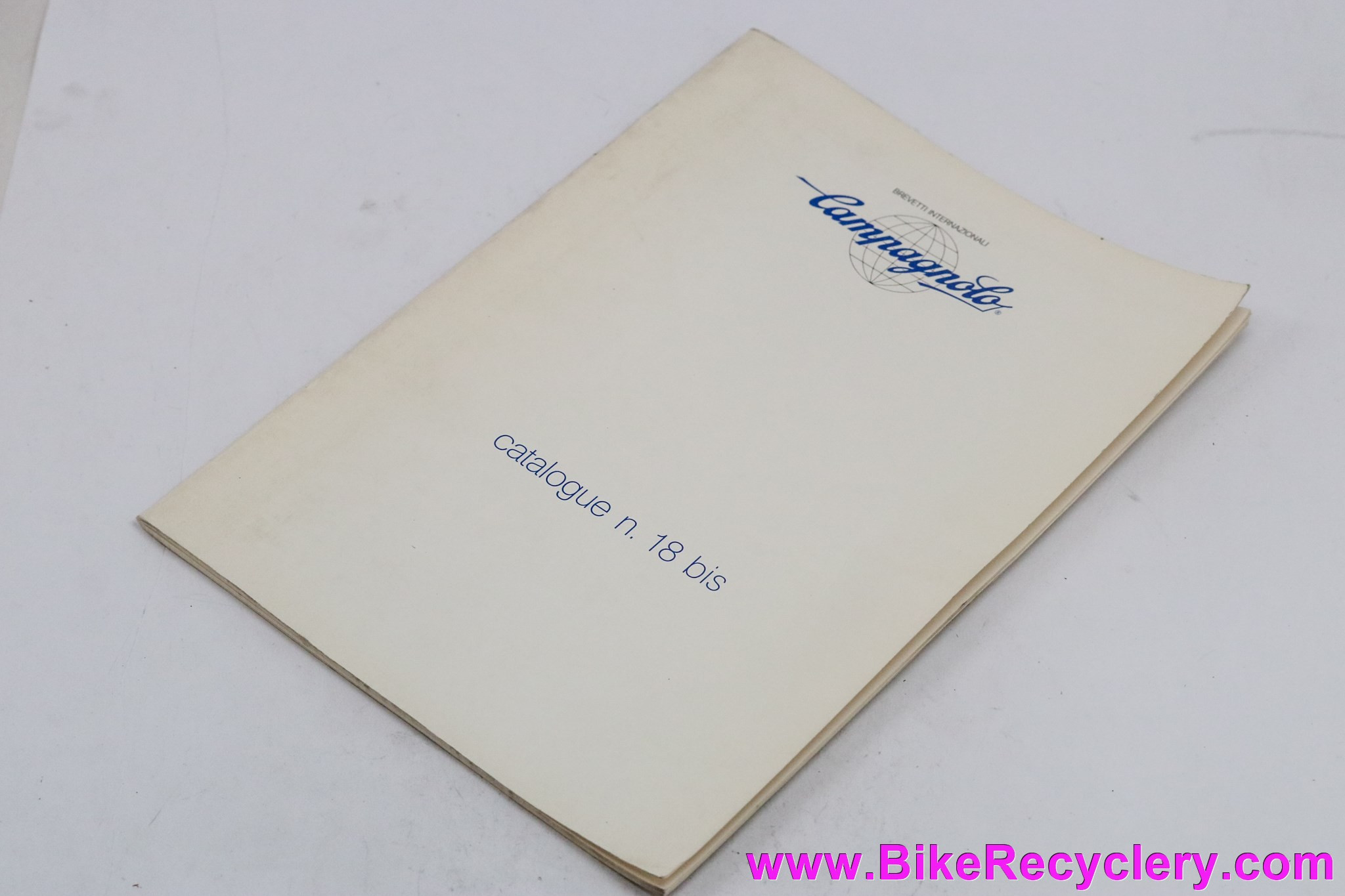 1986 Campagnolo Catalog N. 18 Bis 1st Gen CRecord! Prototype Delta